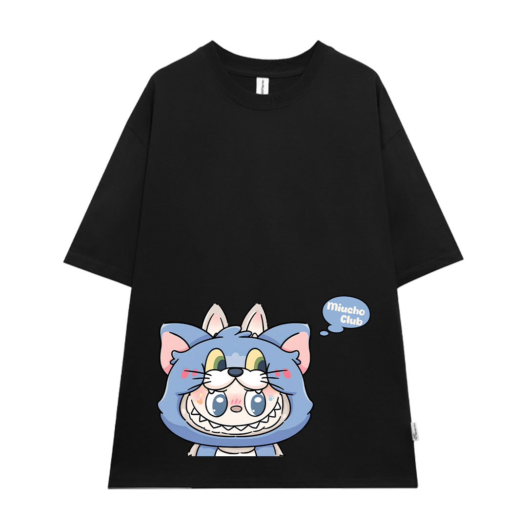 Áo thun cặp đôi couple labubu Tom and Jery đáng yêu ATD1472 Miucho vải cotton cổ tròn in mix_thumbnail_11