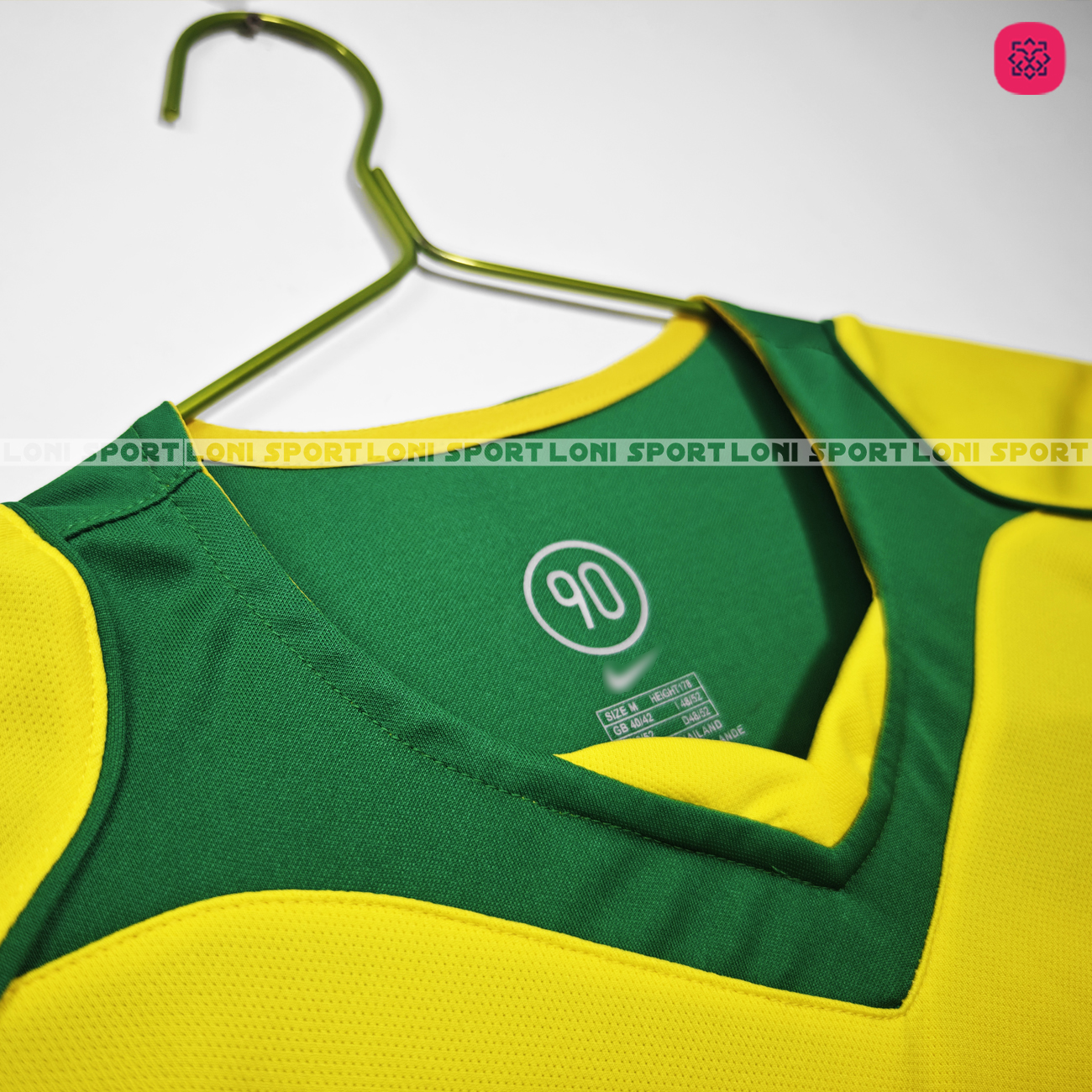 Áo retro Brazil sân nhà vàng 2004_thumbnail_5