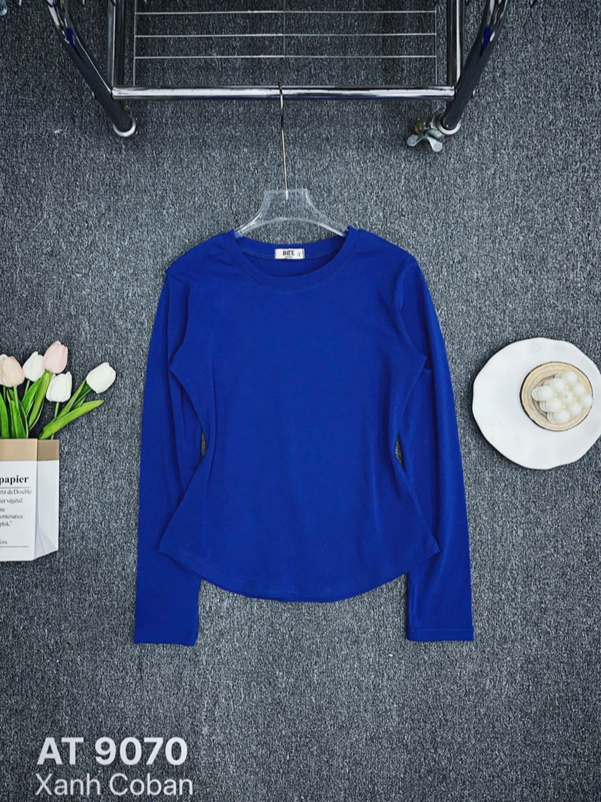 BIGIZE- Áo thun tay dài cổ tròn T-AT9070_thumbnail_3