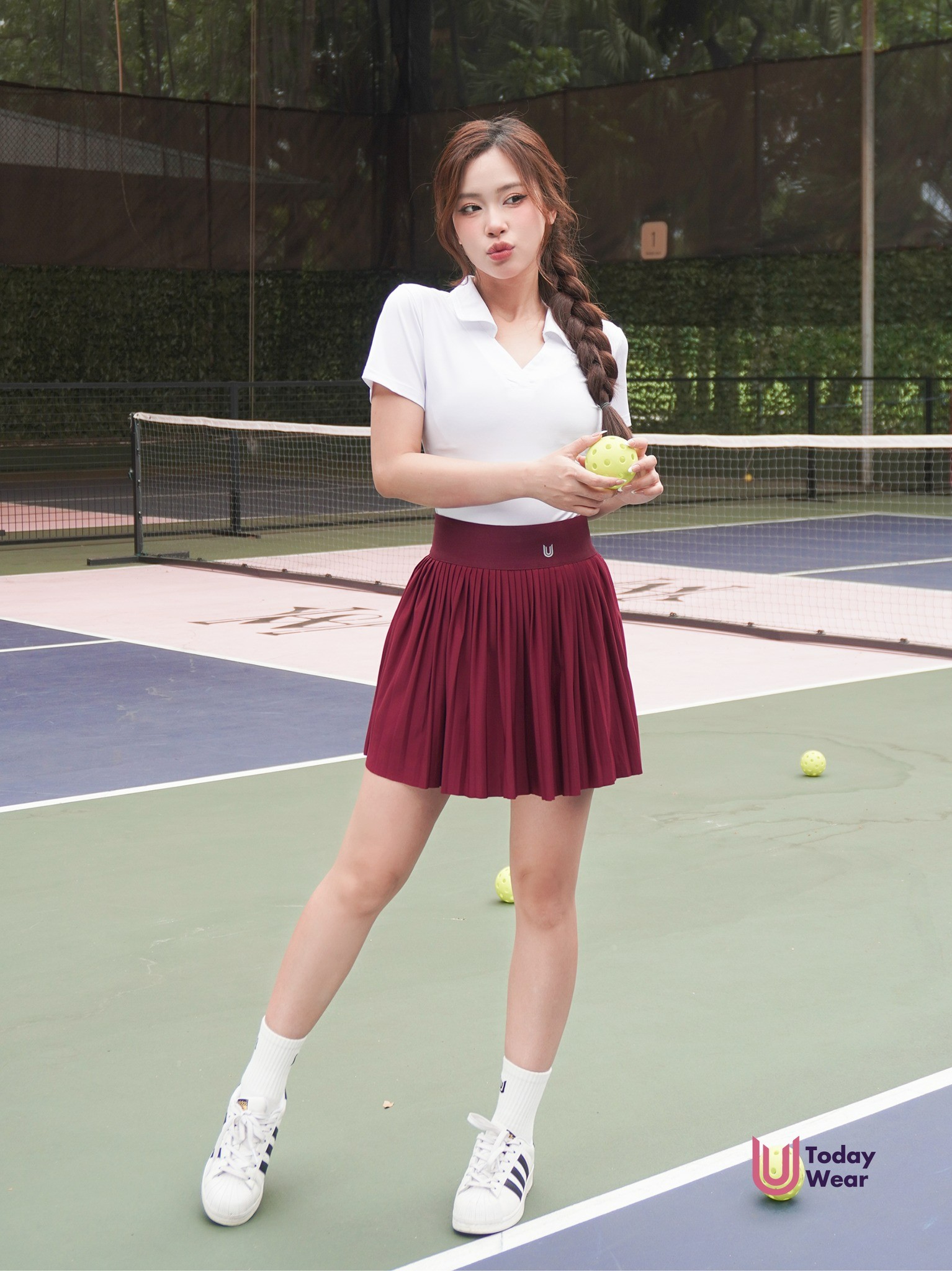 Chân váy ngắn xếp ly thể thao Meli Skirt_thumbnail_16