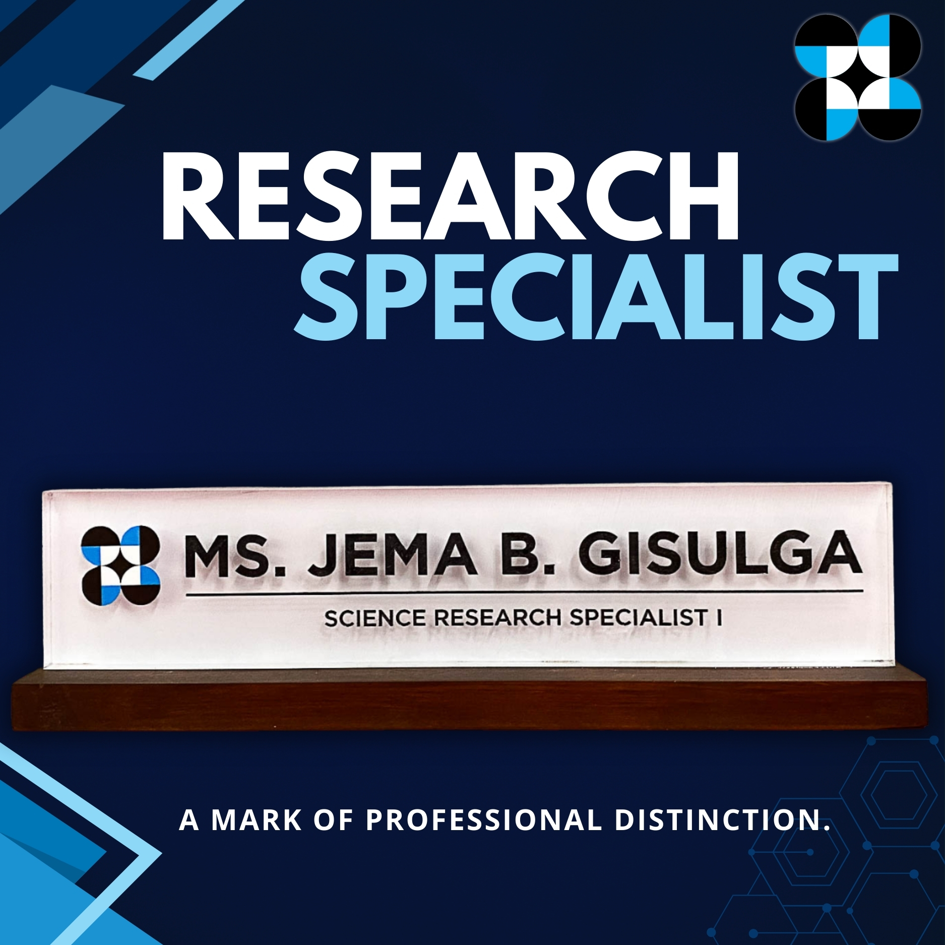 Research Specialist Table name