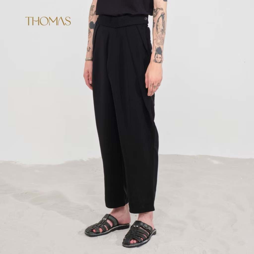 Quần Dài Diego Vải Thái Form Semi-Wide Leg