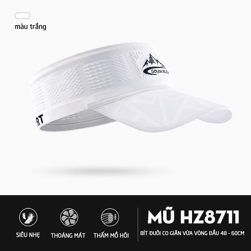 Mũ thể thao chạy bộ, gym, outdoor nửa đầu REXCHI HZ8711