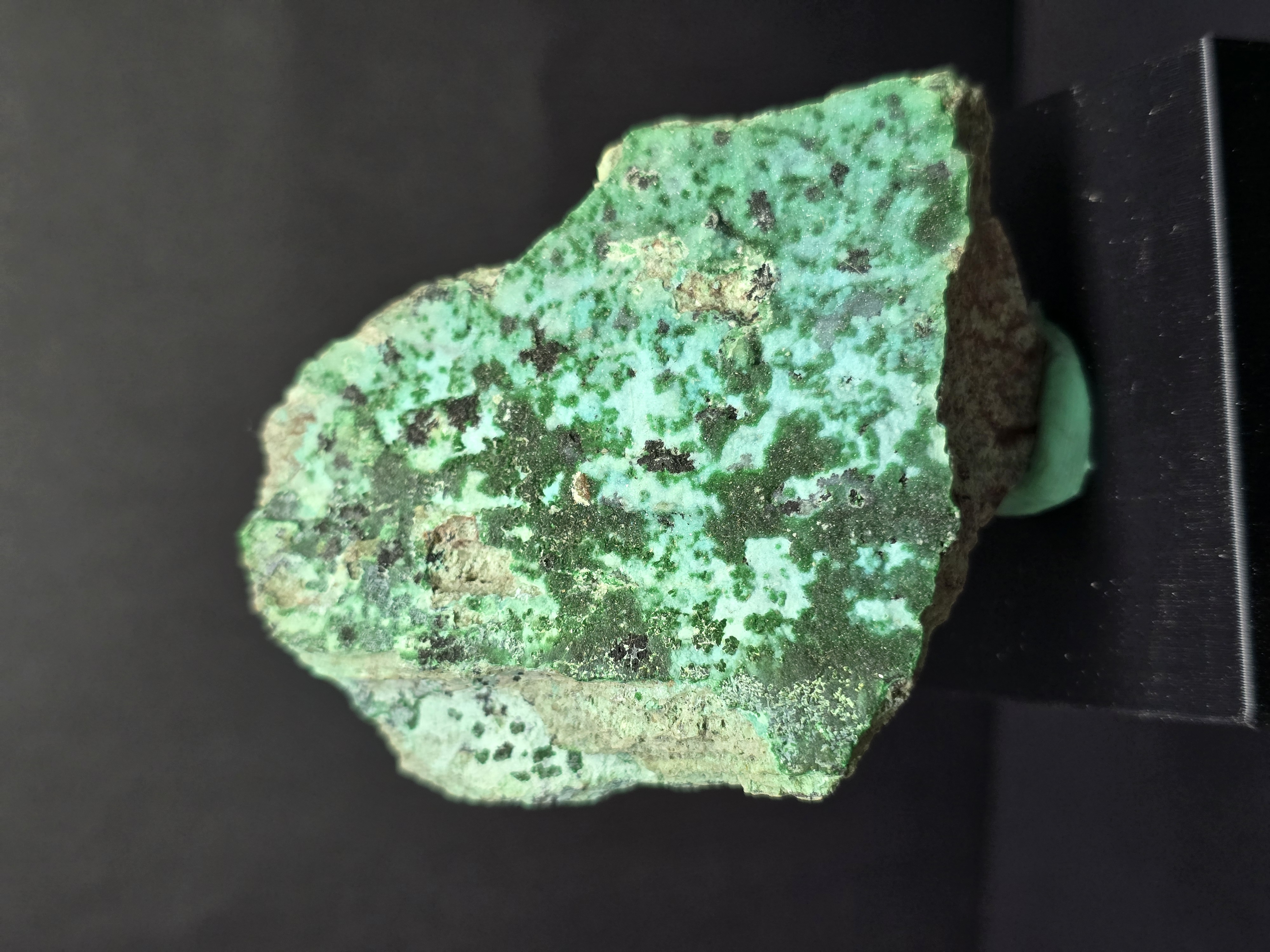 Tinh Thể Chrysocolla Cộng Sinh Thạch Anh (Sugar Chrysocolla) Và Dendritic Nhánh Cây_thumbnail_13