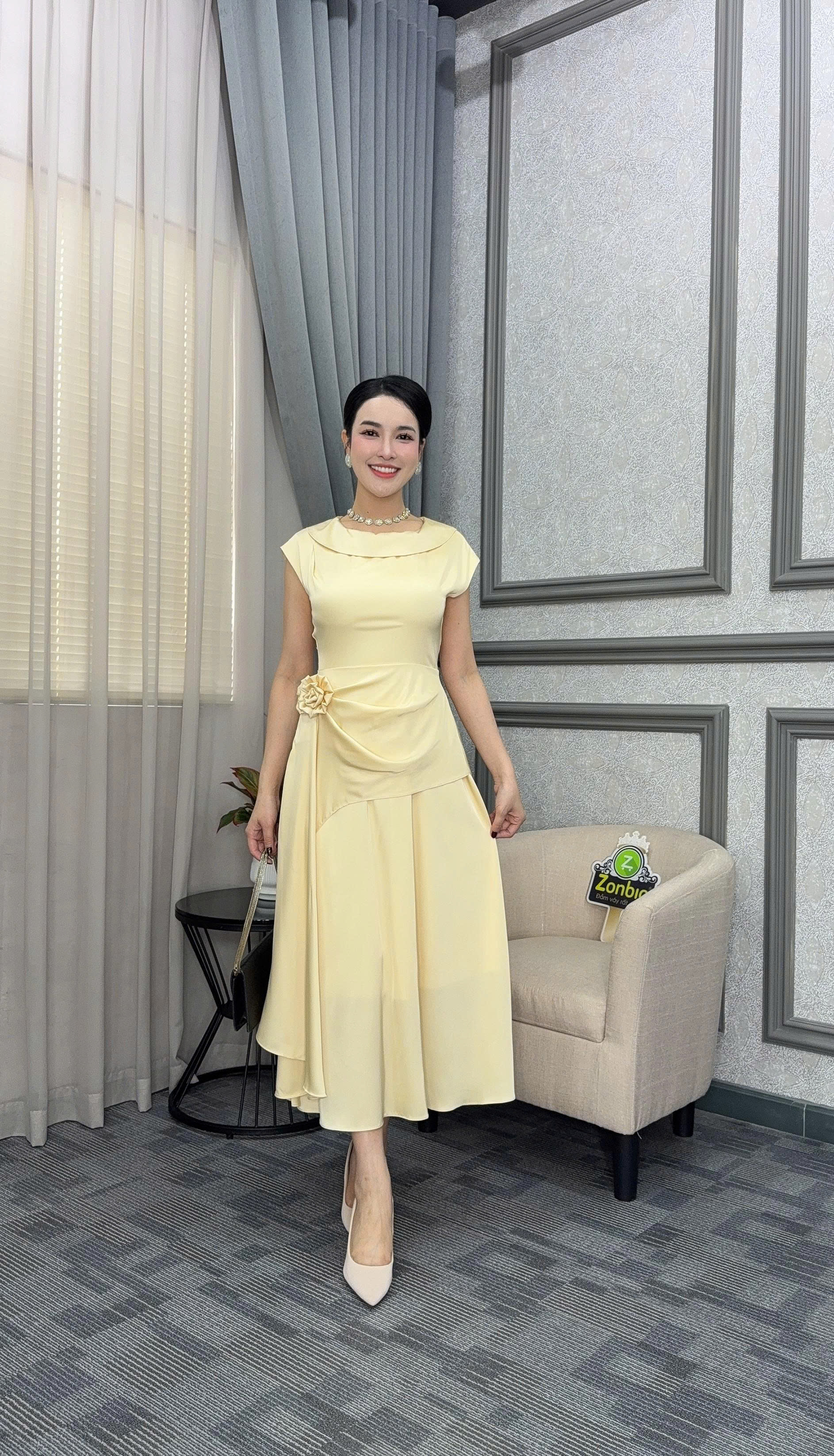 Đầm xòe - Y1986 - Thương hiệu Zonbig_thumbnail_4