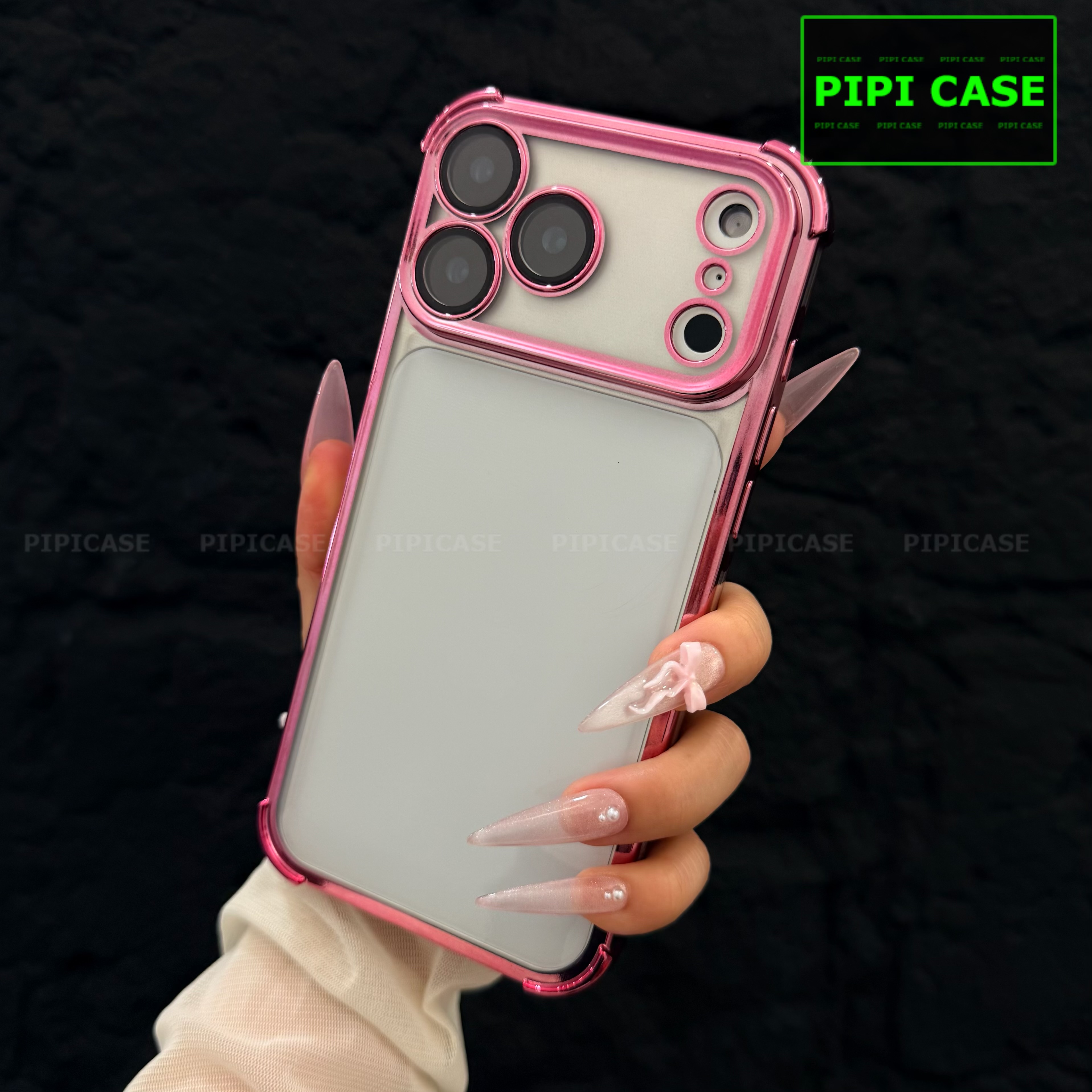 Ốp Lưng iPhone 17 Pro - Gu - Hồng