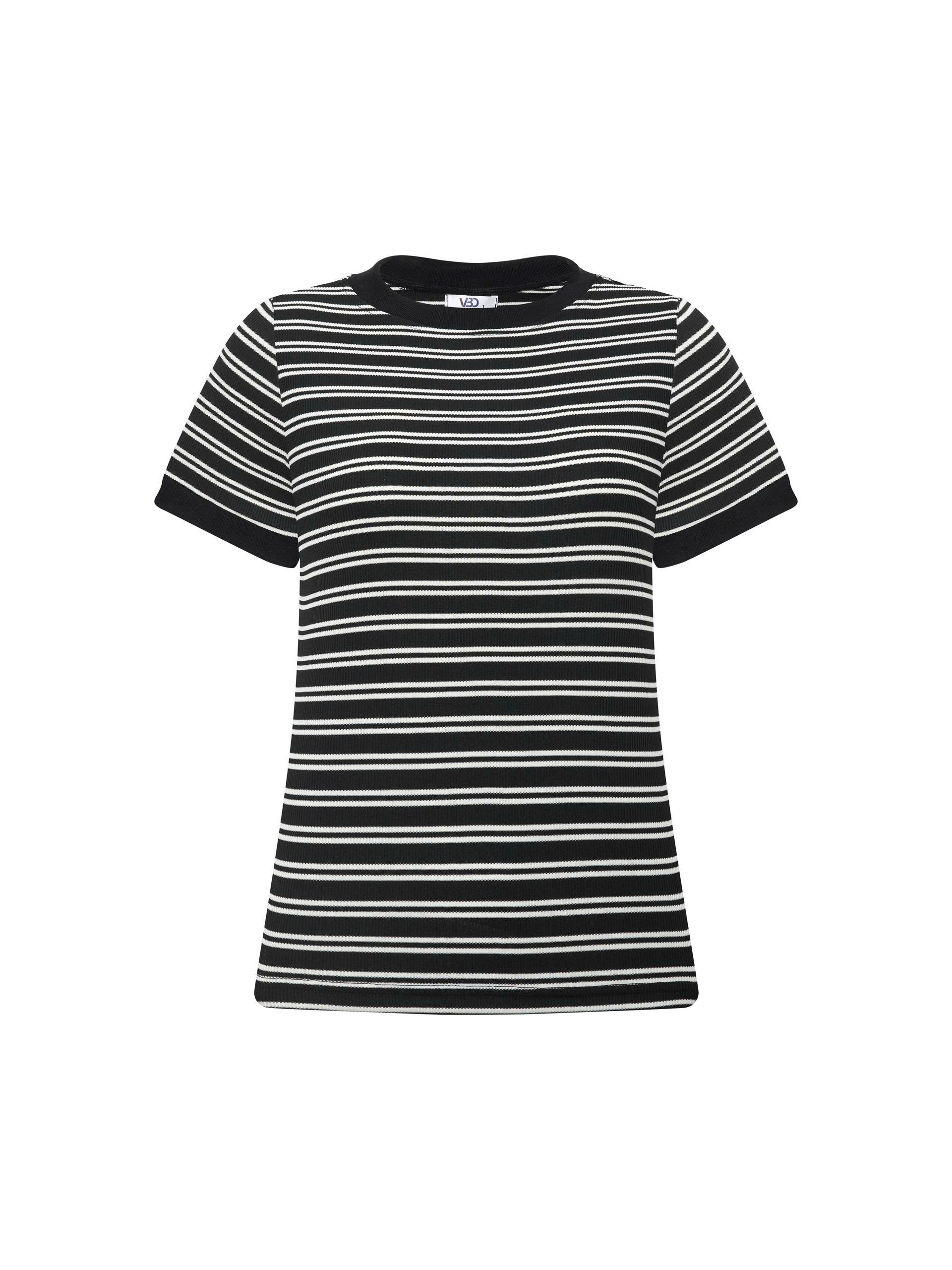 BIGSIZE NỮ - Áo thun sọc form basic V-AK096_thumbnail_3