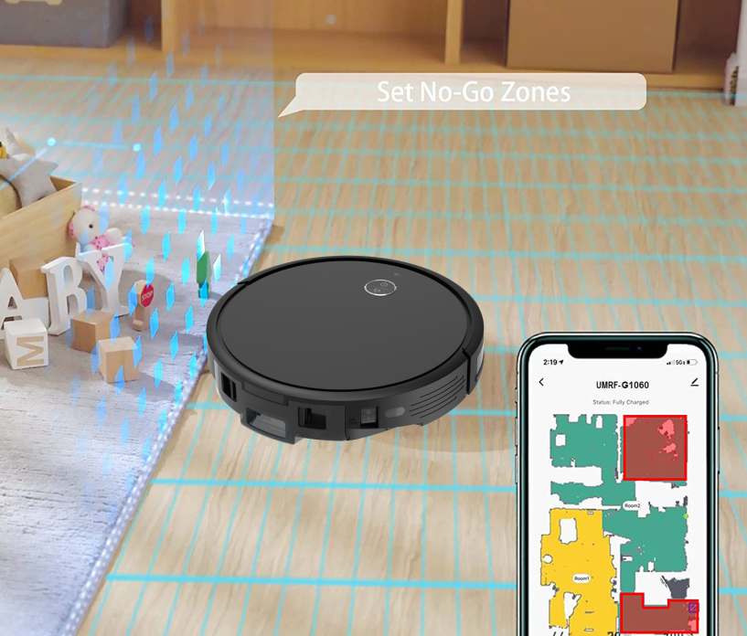 Robot hút bụi lau nhà Hubert HB-B79B