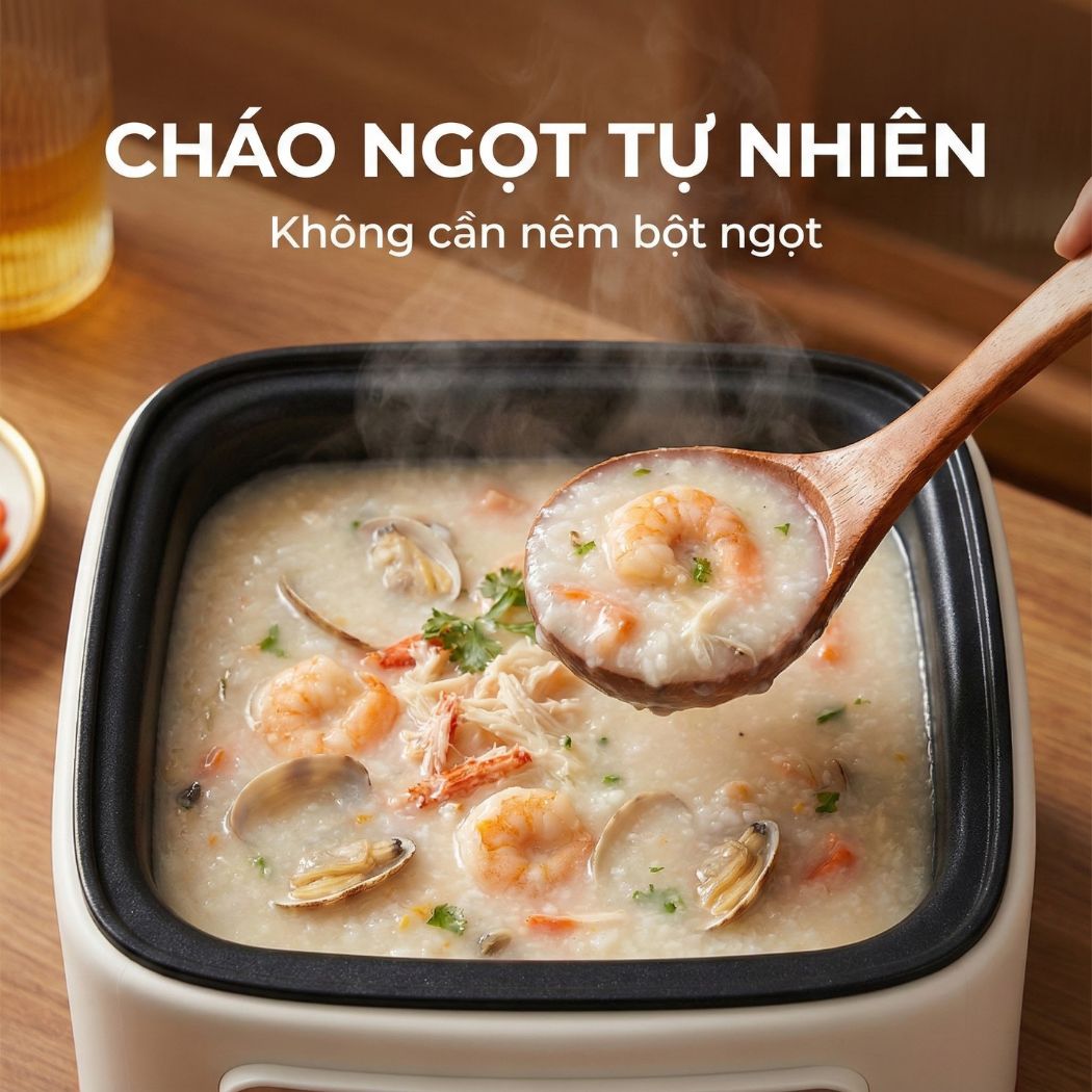 Nồi lẩu hấp thủy nhiệt Mishio MK382 khay hấp inox 304_thumbnail_2