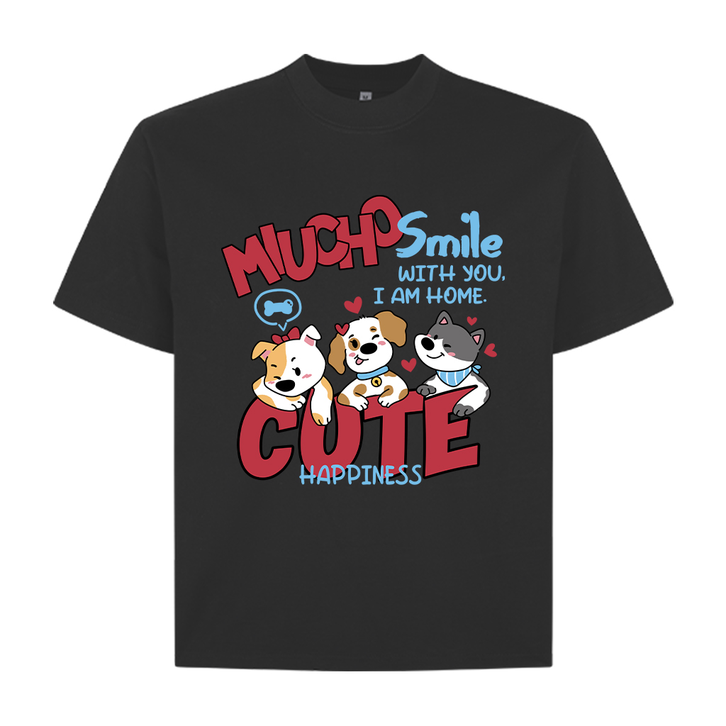 Áo thun cặp đôi Korean style form boxy 2552 Miucho vải cotton thoáng mát mềm mại_thumbnail_8