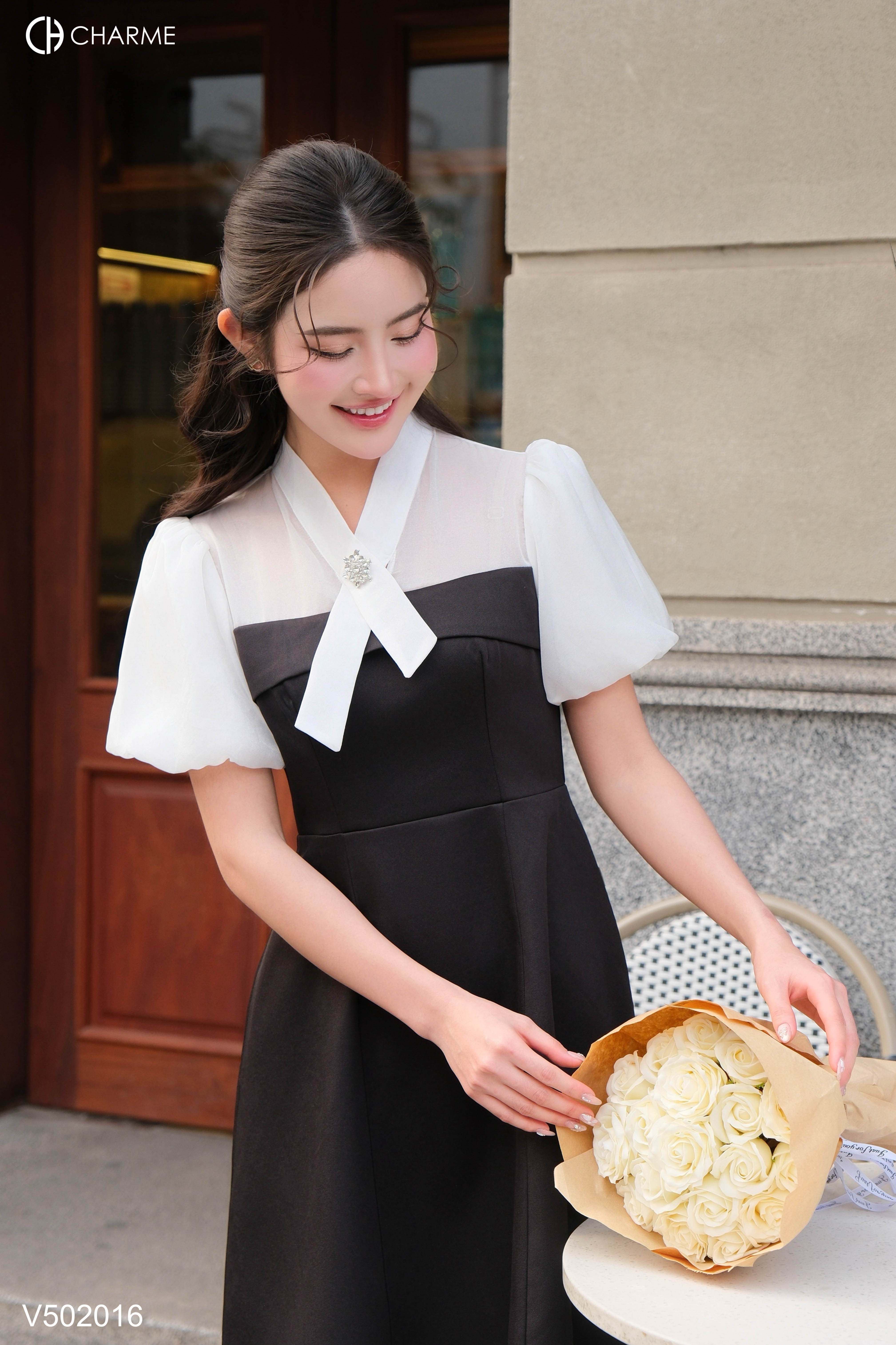 Váy phối tơ tay bồng_thumbnail_2