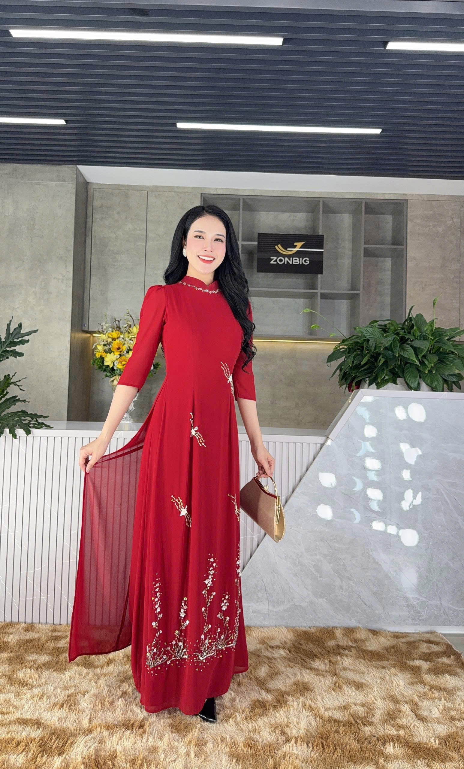 Đầm giả áo dài - Y1849 - Thương hiệu Zonbig_thumbnail_3