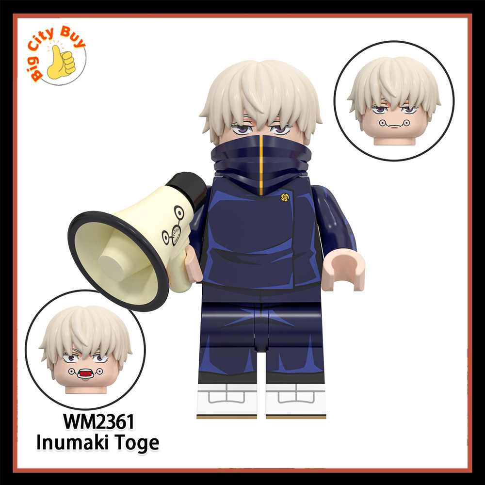 Mô hình Jujutsu Kaisen Minifigure Chú Thuật Hồi Chiến Đồ Chơi Lắp Ráp Anime Nổi Tiếng Nhật Bản Gojo Yuji_thumbnail_2