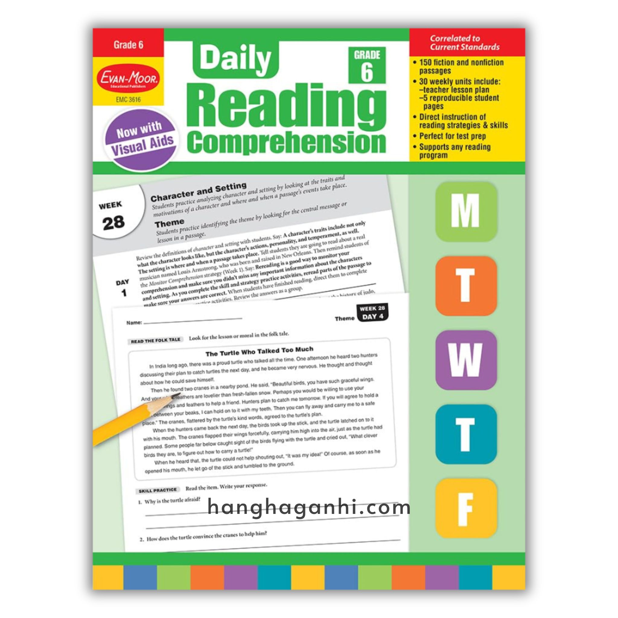 Bộ sách Daily Reading Comprehension – 8 Cuốn – Sách luyện đọc hiểu cho bé của nhà xuất bản Evan Moor_thumbnail_7