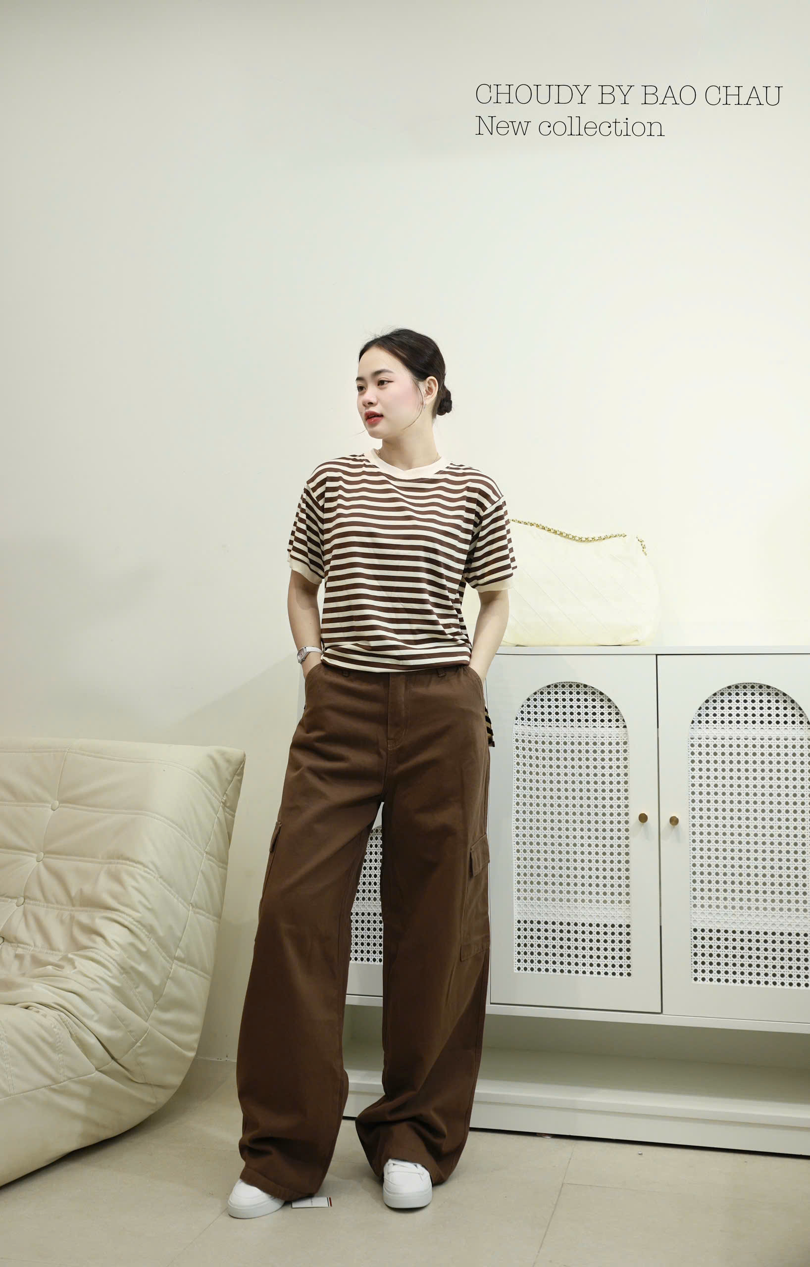 U408 QUẦN SUÔNG TÚI HỘP 2 MÀU