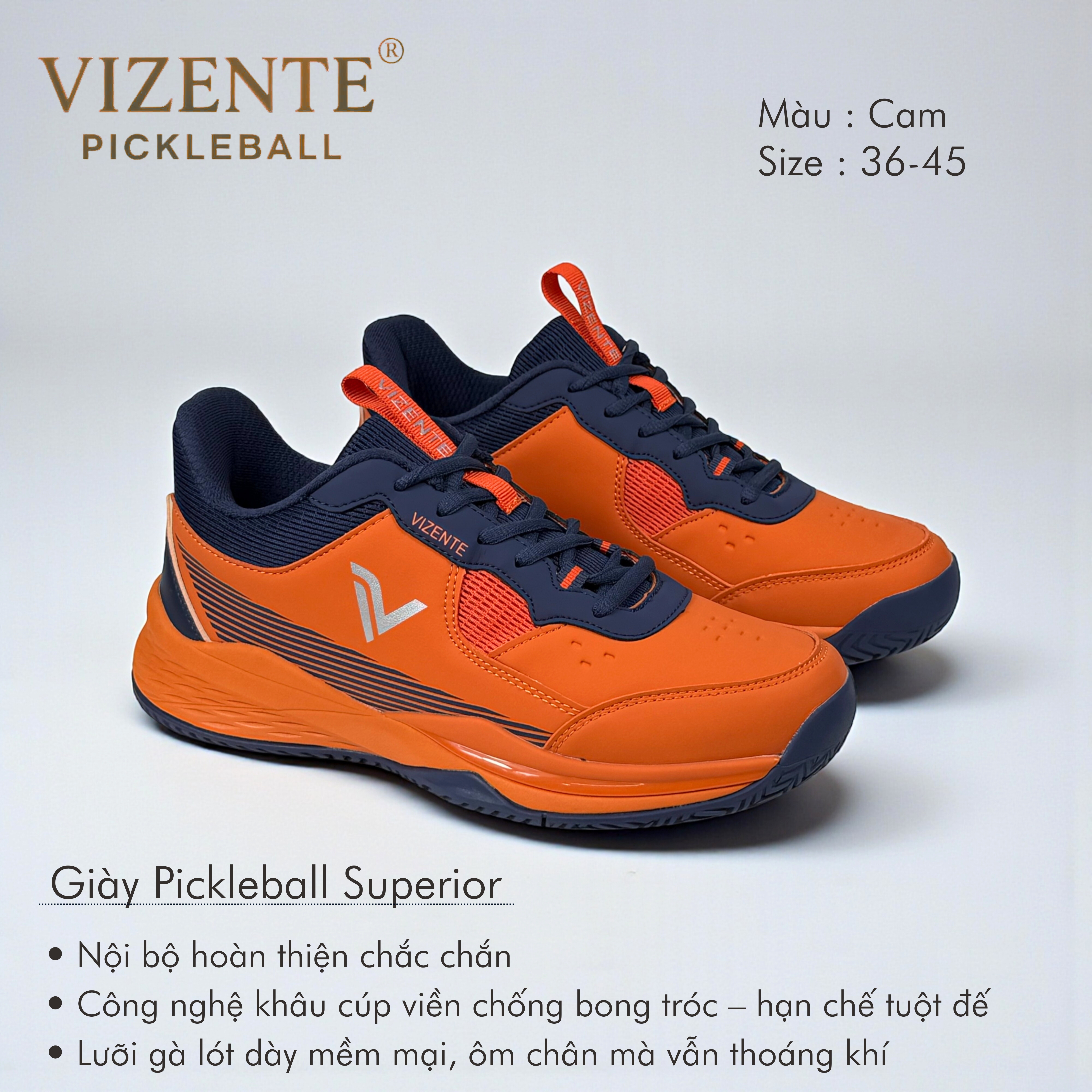 Giầy thể thao Pickcleball VIZENTE SUPERIOR