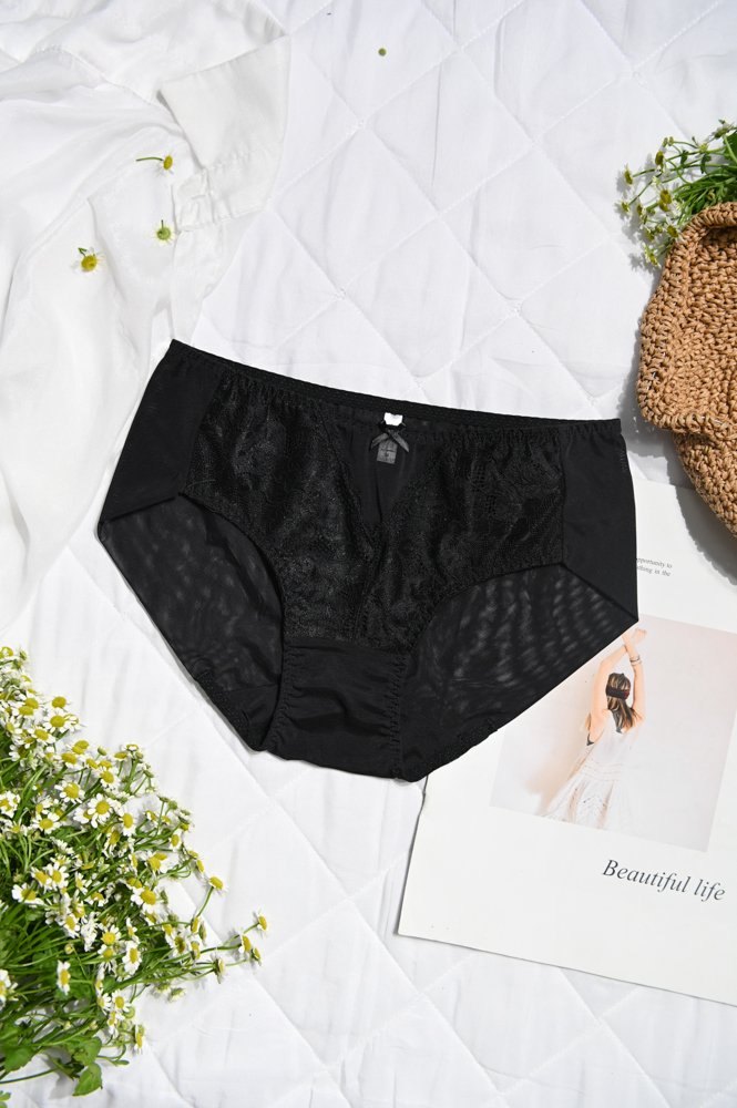 Quần Lót LOC PREMIUM Lưng Vừa Phối Ren Trà My_thumbnail_2