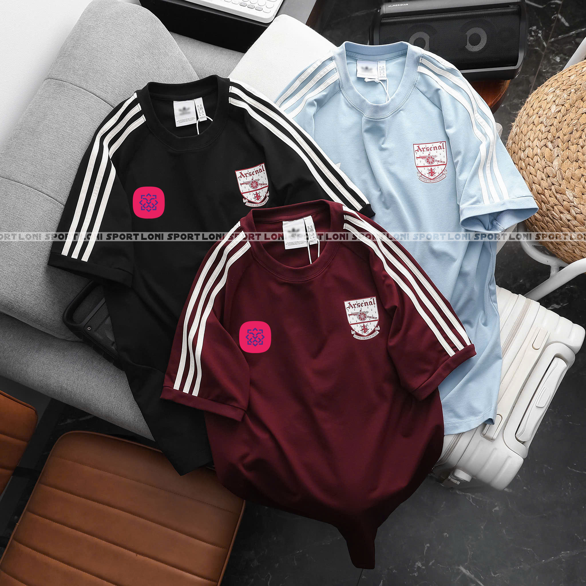 Áo thun thời trang nam nữ Arsenal 2025 - 100% Cotton_thumbnail_1