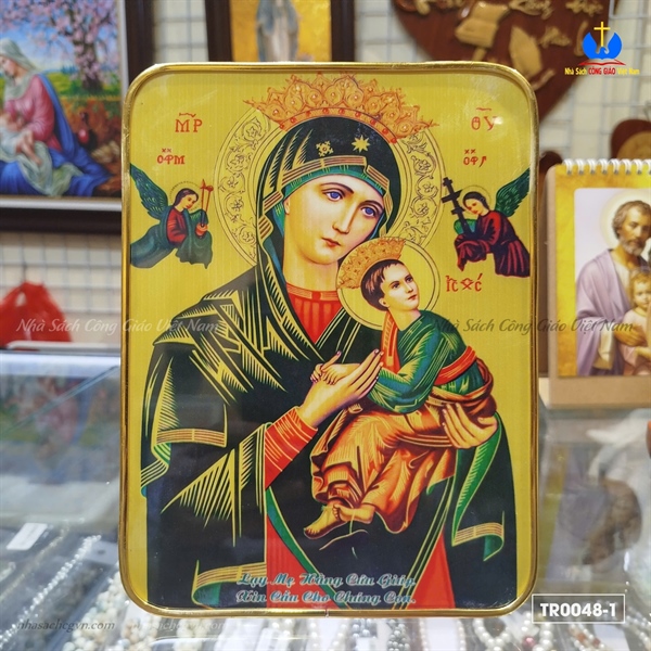 Ảnh để bàn Mẹ Hằng Cứu giúp 15x21cm ✔_thumbnail_2