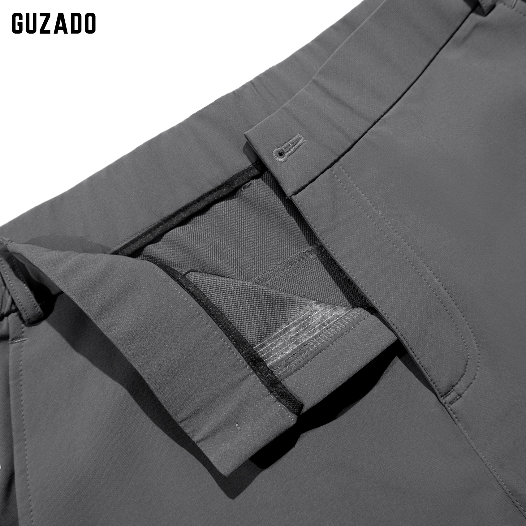 Quần Âu Nam GUZADO Cao Cấp , Cạp Cúc GDC03_thumbnail_9