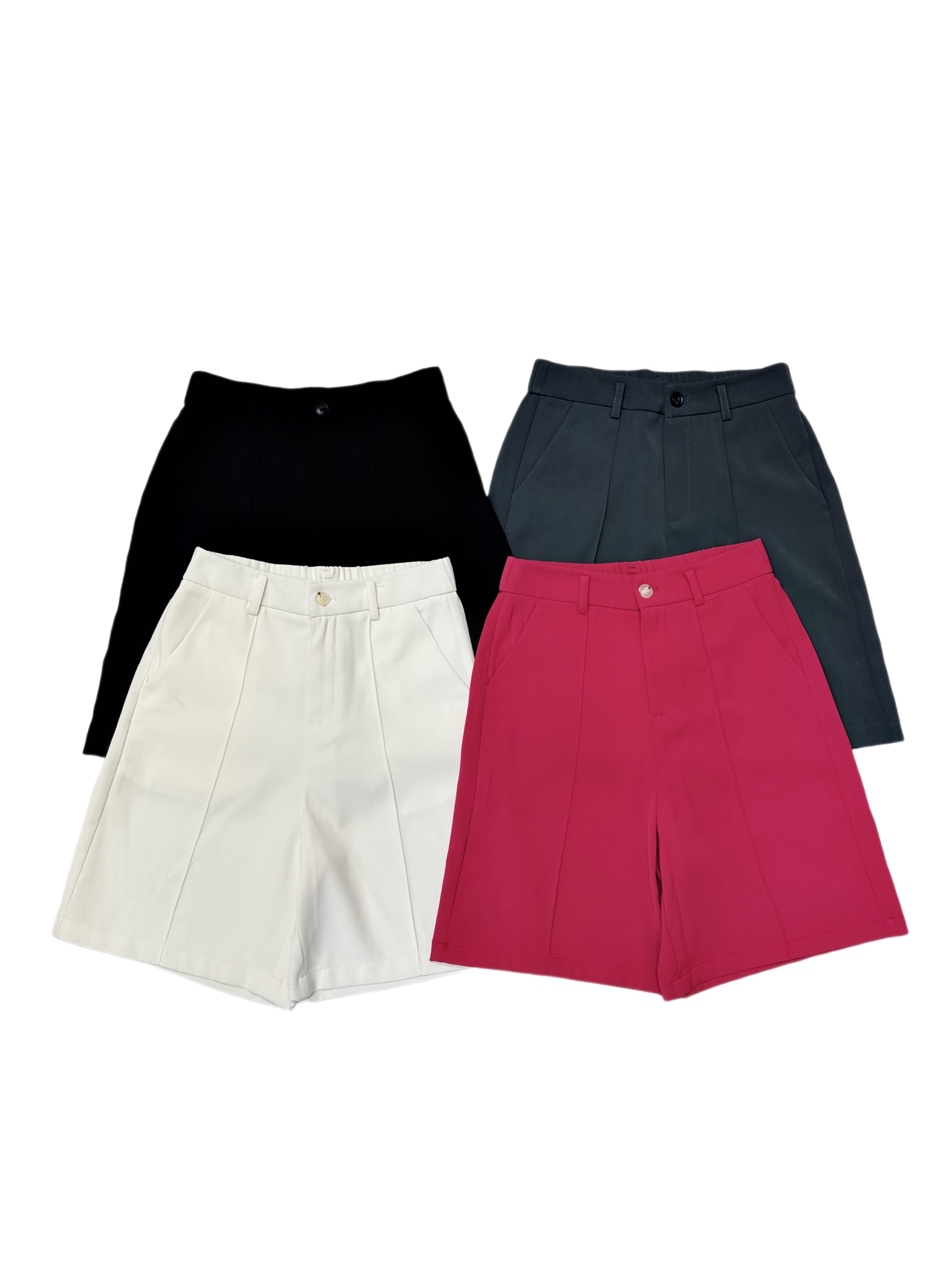 456 SHORT  LỠ NỮ PHỐI CHUN 4 MÀU - SALE 29/05