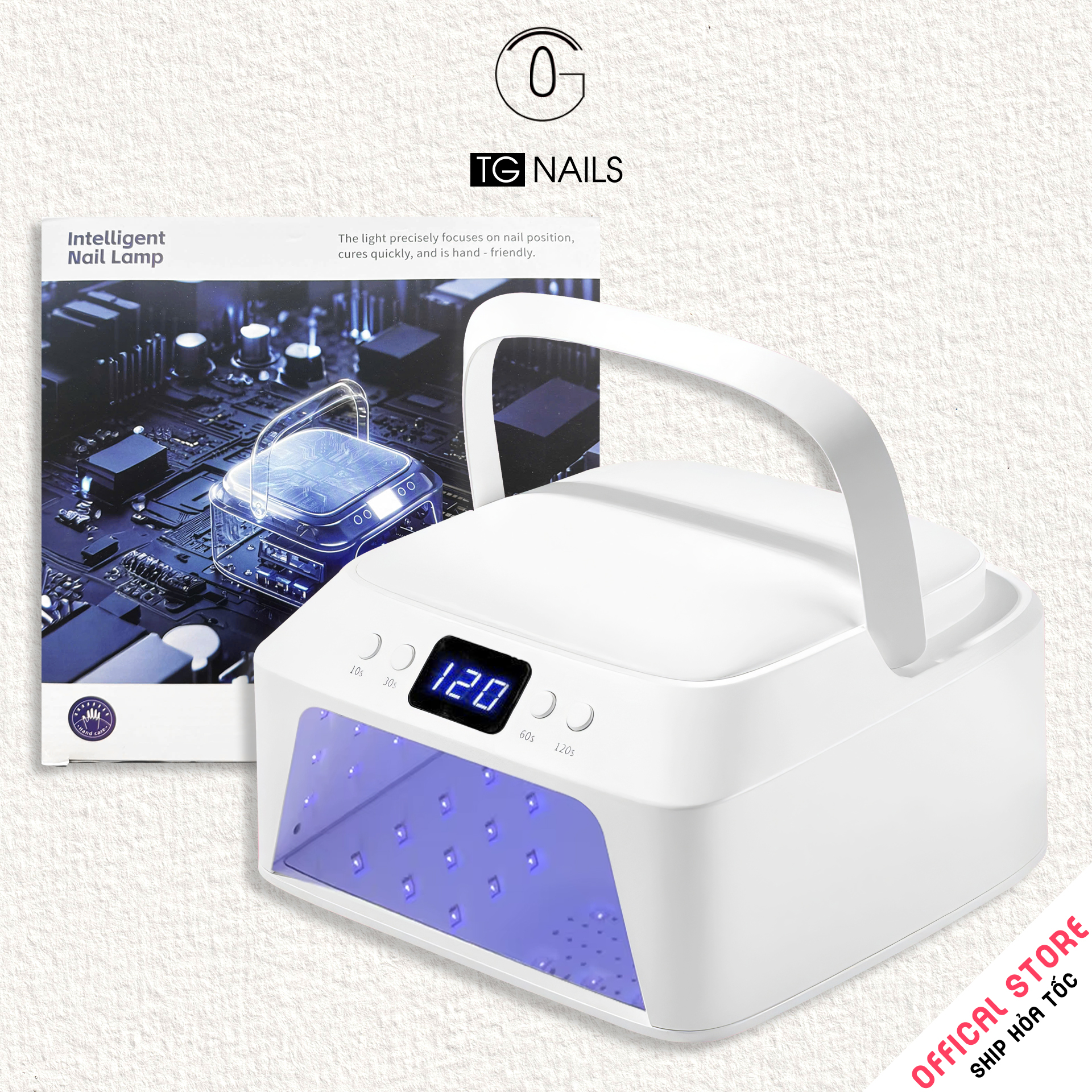 Máy hơ móng tay L3 TG Nails công suất 72W_thumbnail_1