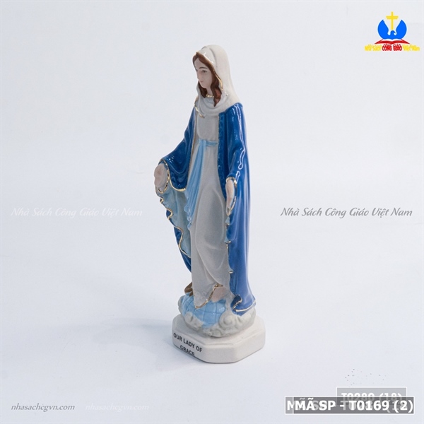 Tượng sứ Đức Mẹ Ban ơn 13cm_thumbnail_2