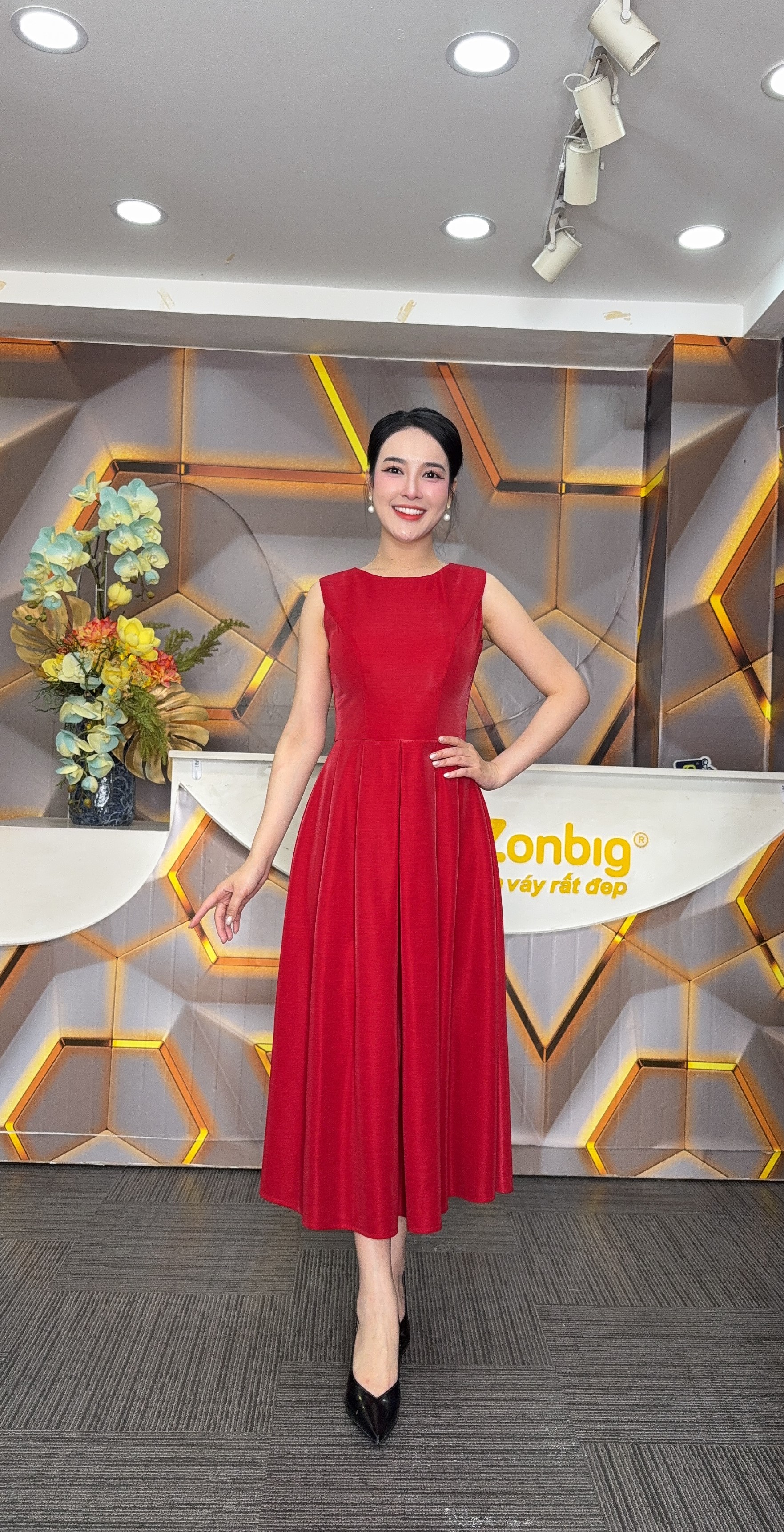 Đầm xòe - Y1969 - Thương hiệu Zonbig_thumbnail_1