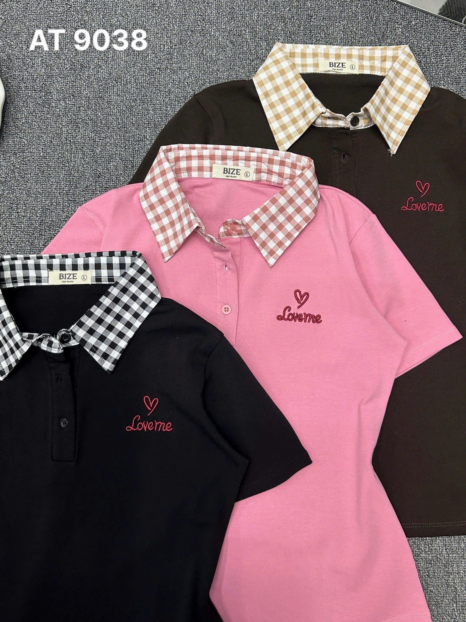 Áo thun kiểu cổ phối sơ mi bigsize AT9038 dành cho nàng mũm mĩm từ 55-90kg_thumbnail_5