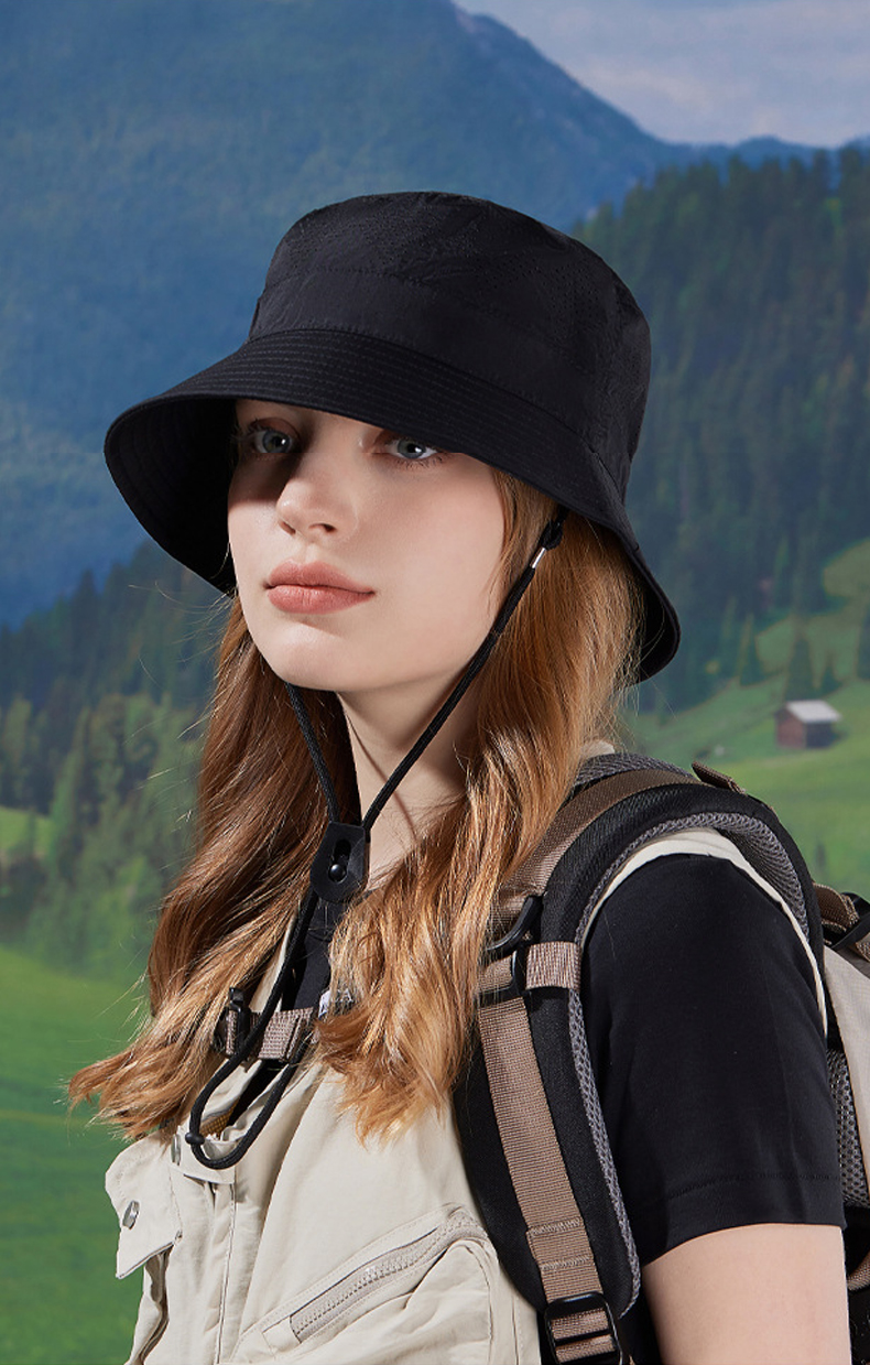 Mũ bucket vành ngắn dã ngoại, leo núi HZ2527_thumbnail_14