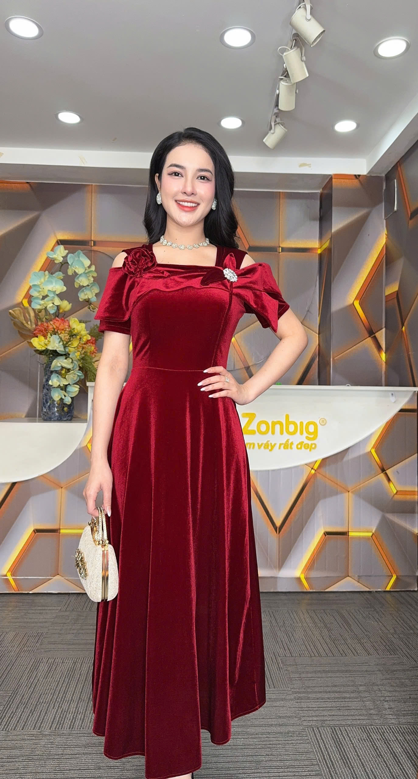 Đầm xòe - Y1888 - Thương hiệu Zonbig_thumbnail_6