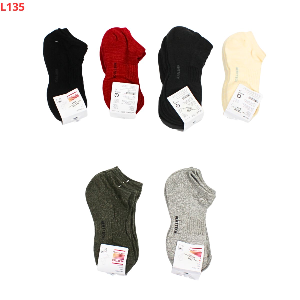 L135 Vớ cổ ngắn ( 3 đôi )_thumbnail_2