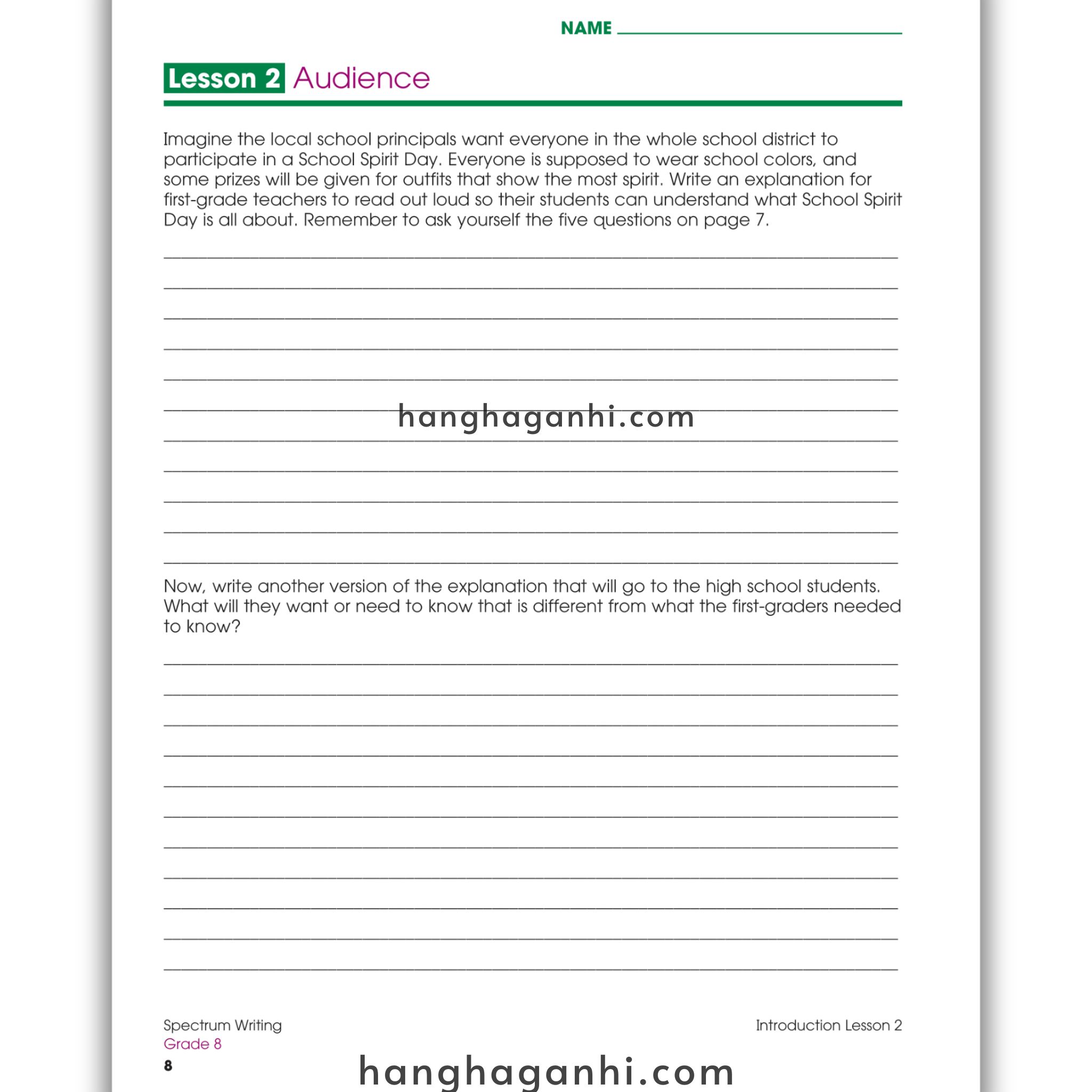 Sách Spectrum Writing Workbook Grade 8_thumbnail_6