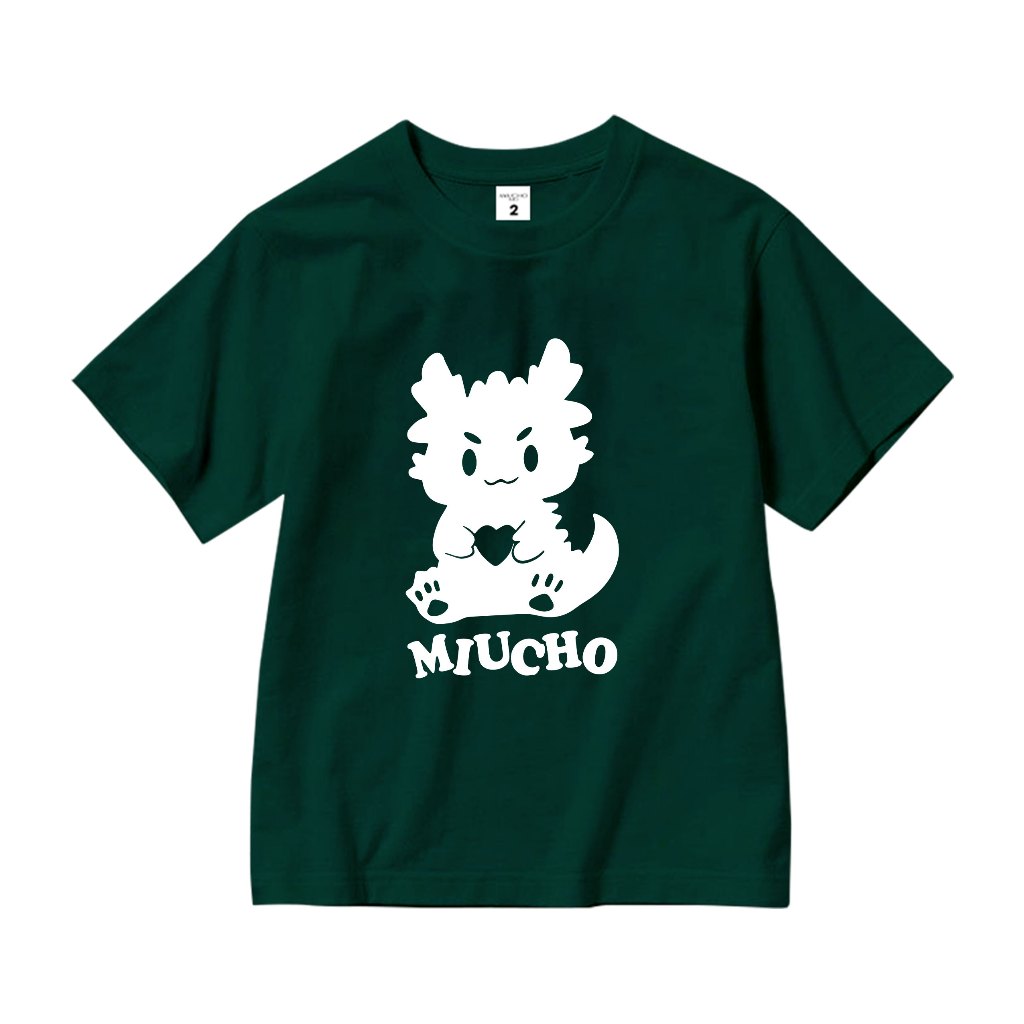 Áo thun tết đẹp cho bé gái bé trai form rộng thoáng mát AED907 Miucho Kid 100% vải cotton basic in mix_thumbnail_12