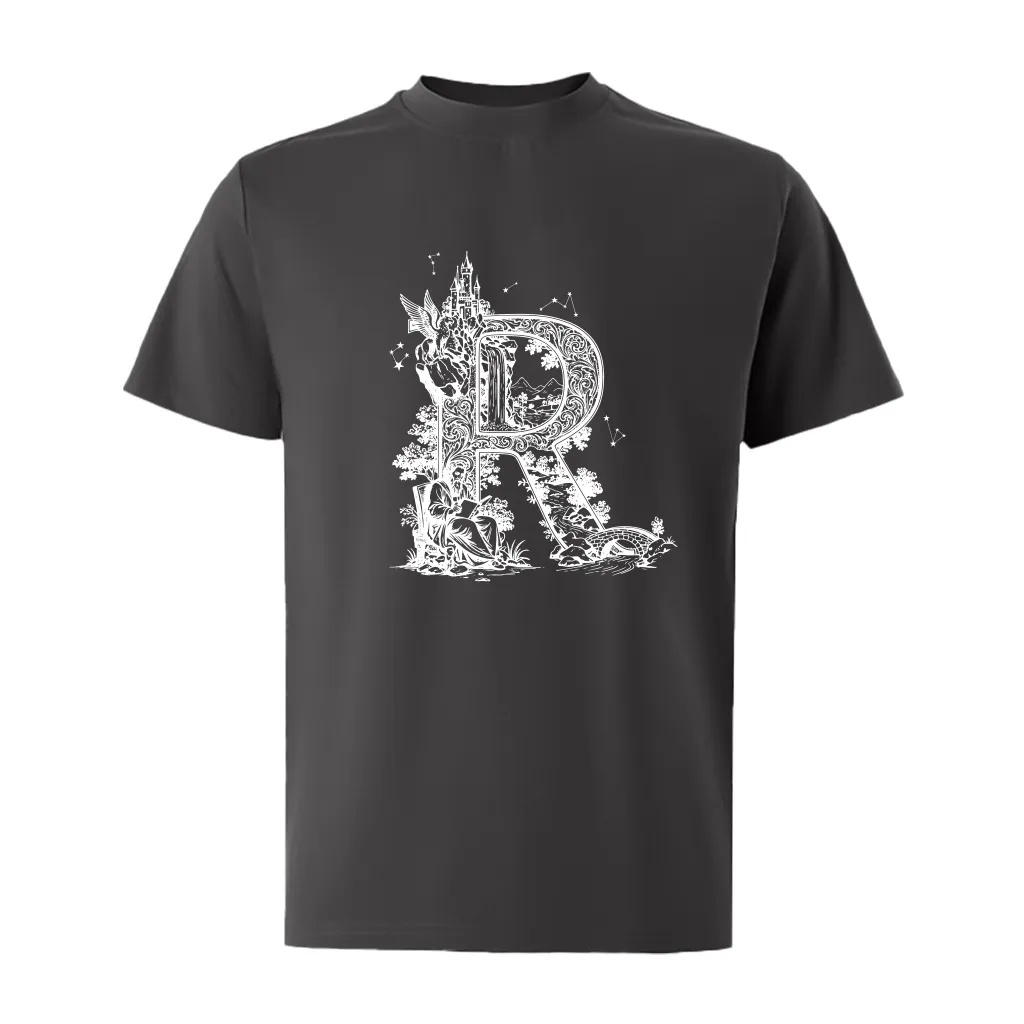 Áo thun nam local brand Miucho Iconic chữ R form rộng tay ngắn cotton thoáng mát 2763_thumbnail_11