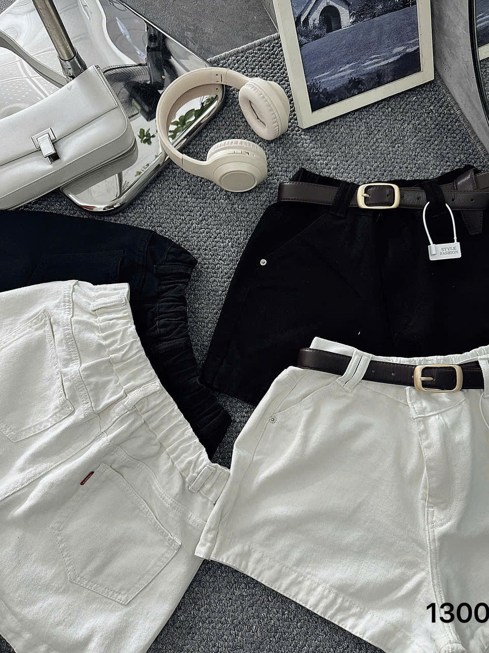 Quần short jean kaki lưng thun bigsize QSJ1300-1 dành cho nàng bigsize từ 55-90kg_thumbnail_4