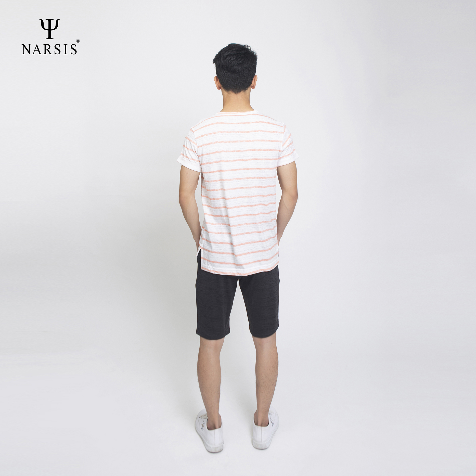 ÁO PHÔNG NAM D6019 NARSIS CHẤT LIỆU THOÁNG MÁT, DỄ CHỊU, THOẢI MÁI CẢ NGÀY, DỄ VẬN ĐỘNG_thumbnail_0