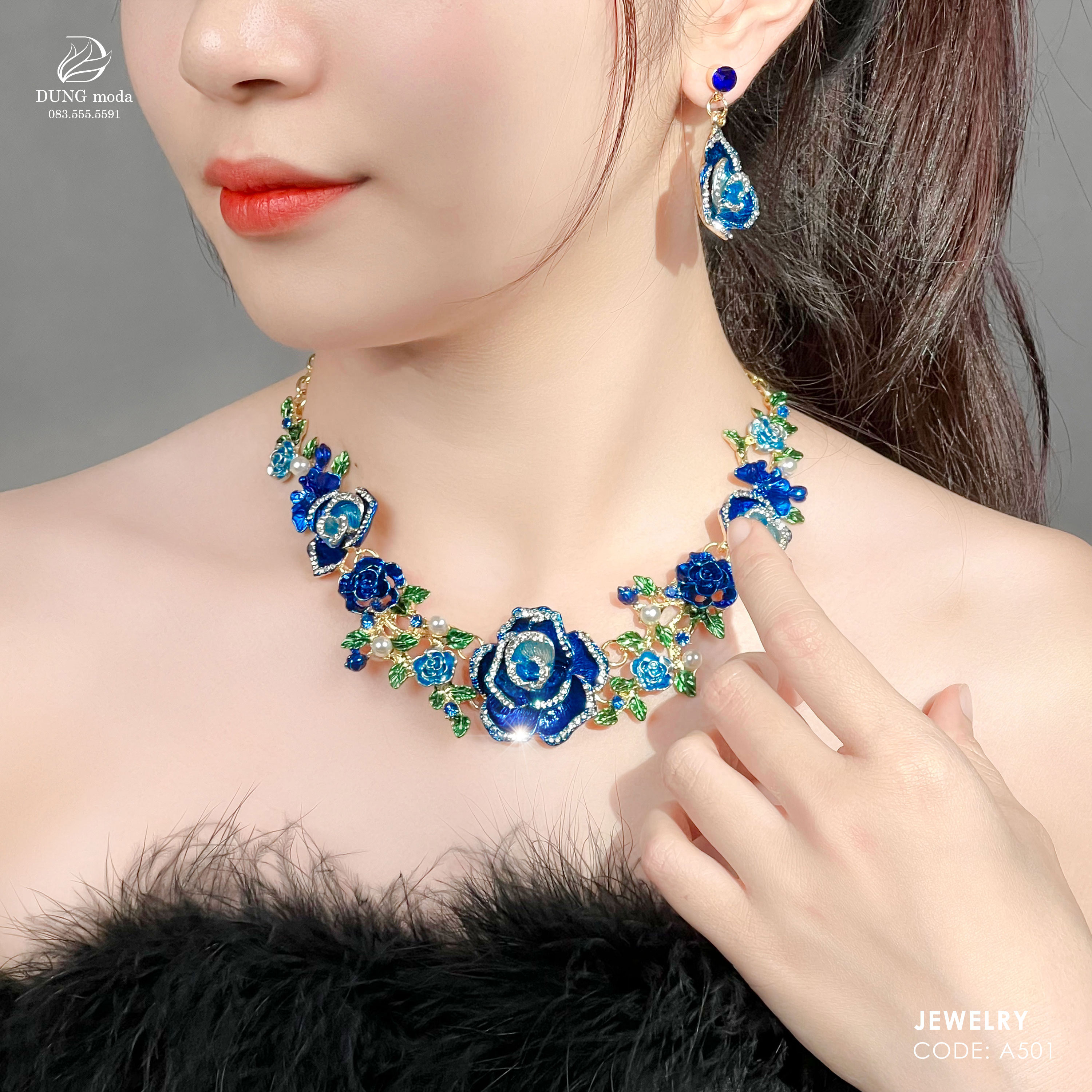 Bộ Trang Sức Pha Lê A501_thumbnail_7