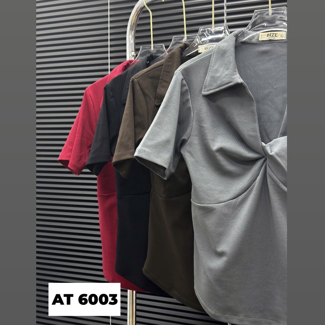 Aó thun xoắn ngực cổ V bigsize AT6003 dành cho nàng béo mập từ 55-90kg_thumbnail_11