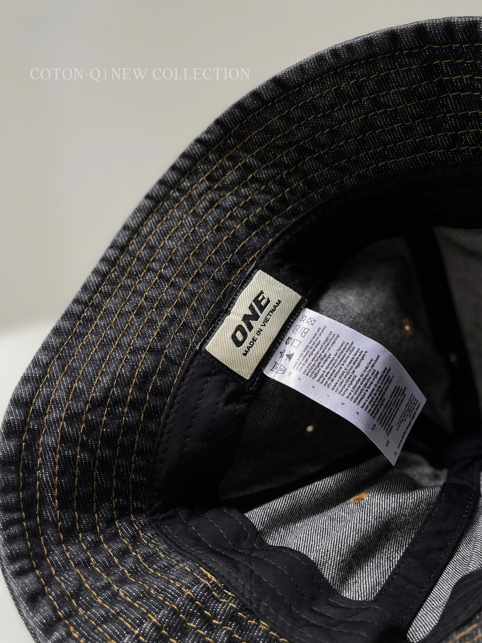 Nón bucket jean | QuynhGiaoNguyen