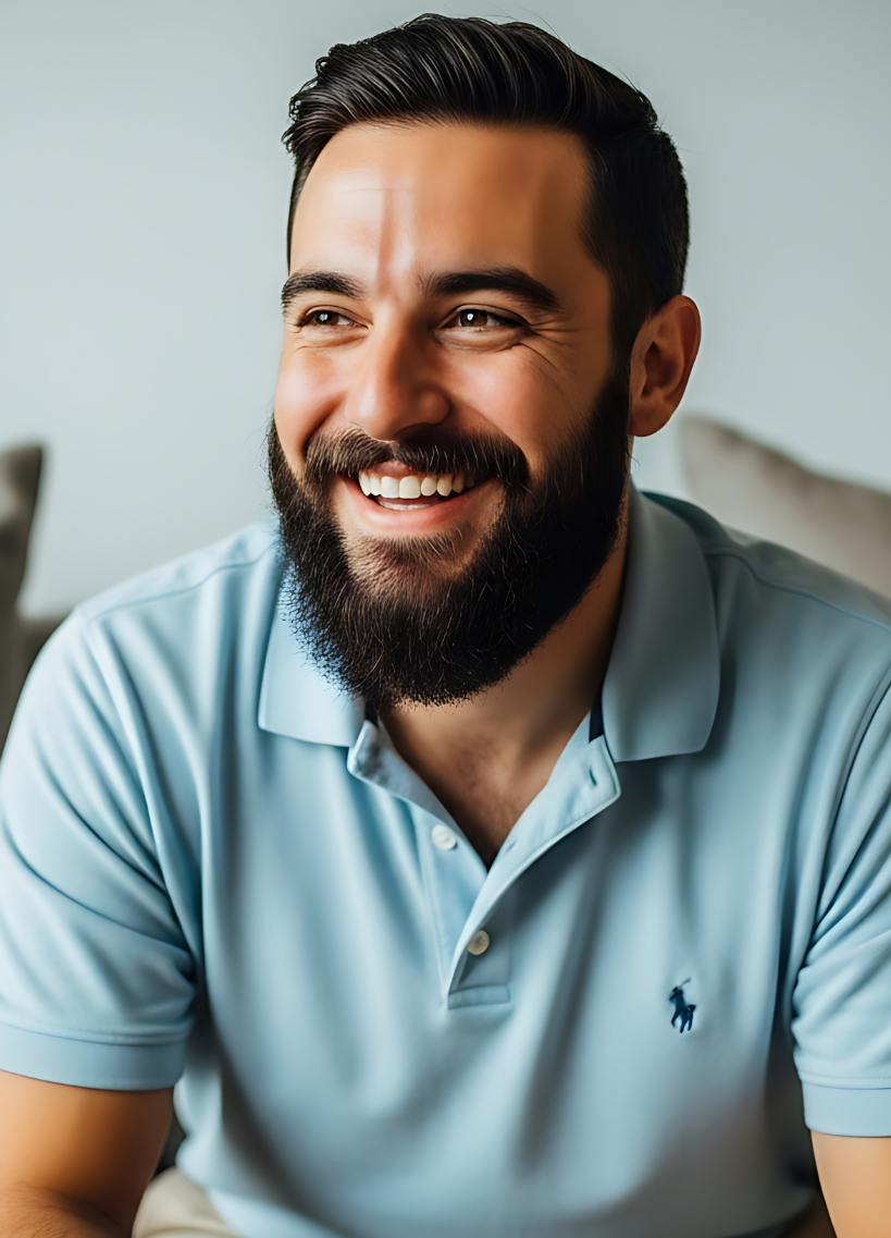 vecteezy_portrait-of-a-handsome-man-with-beard-smiling-while-sitting_69033565