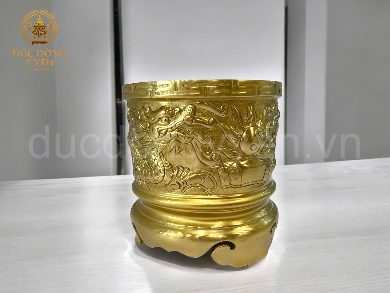 Bát hương rồng nổi đúc đồng cát tút _thumbnail_2