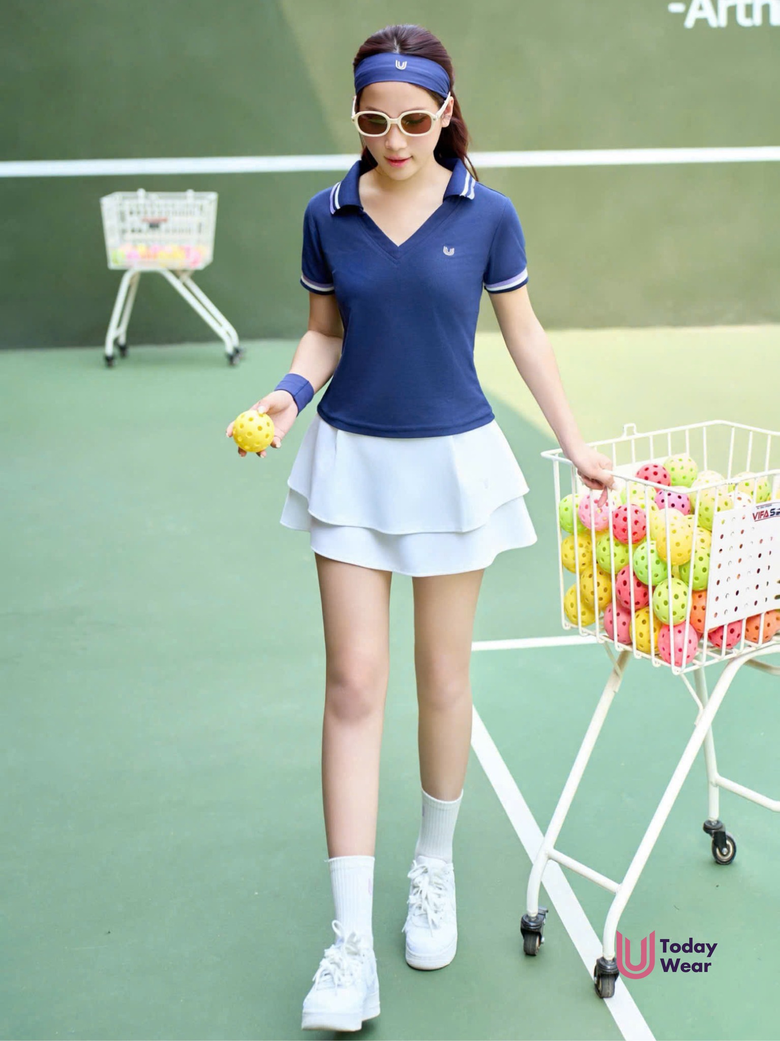 Áo polo phối màu viền cổ Jena Top_thumbnail_5