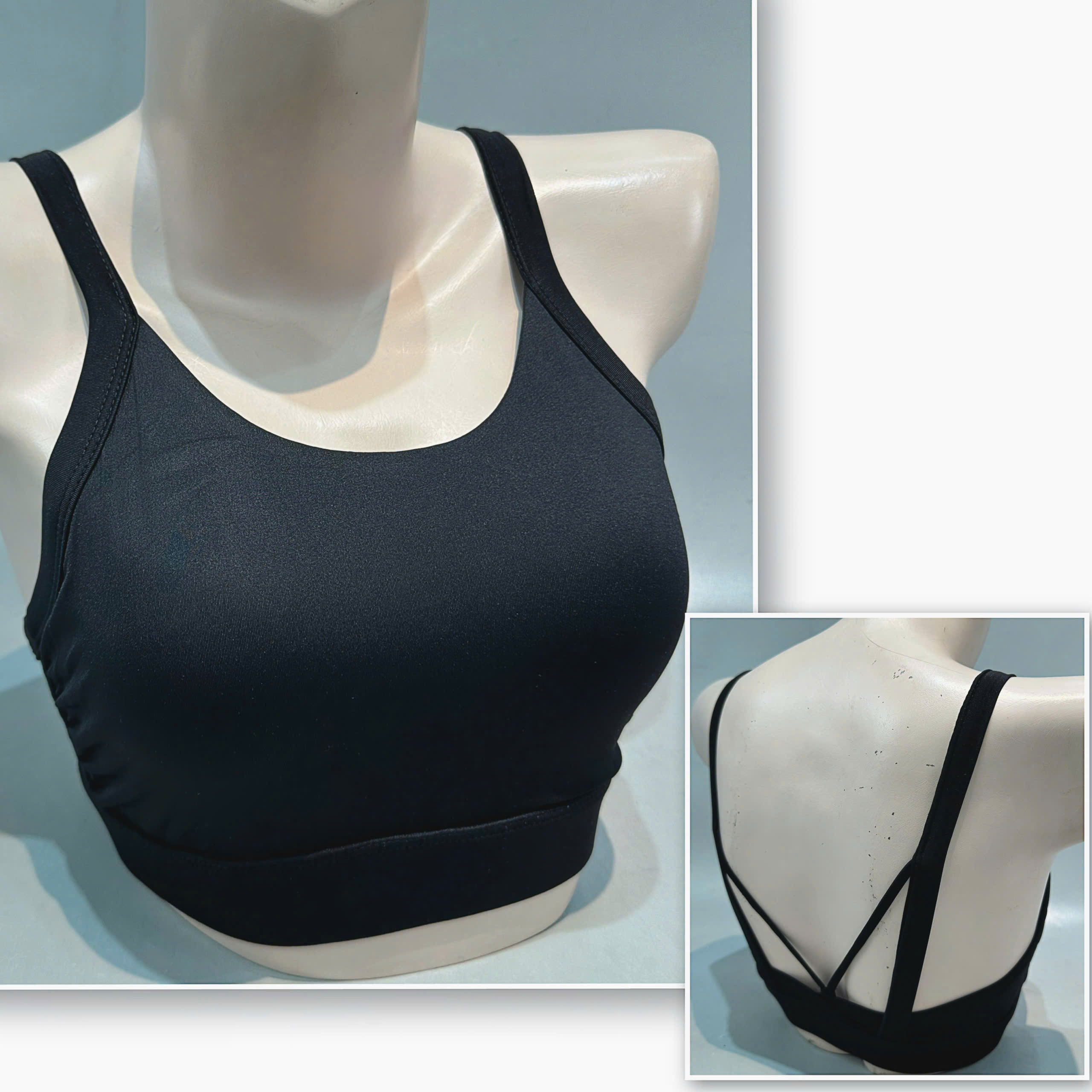 Áo Bra Thể Thao Hai Dây Mix Màu