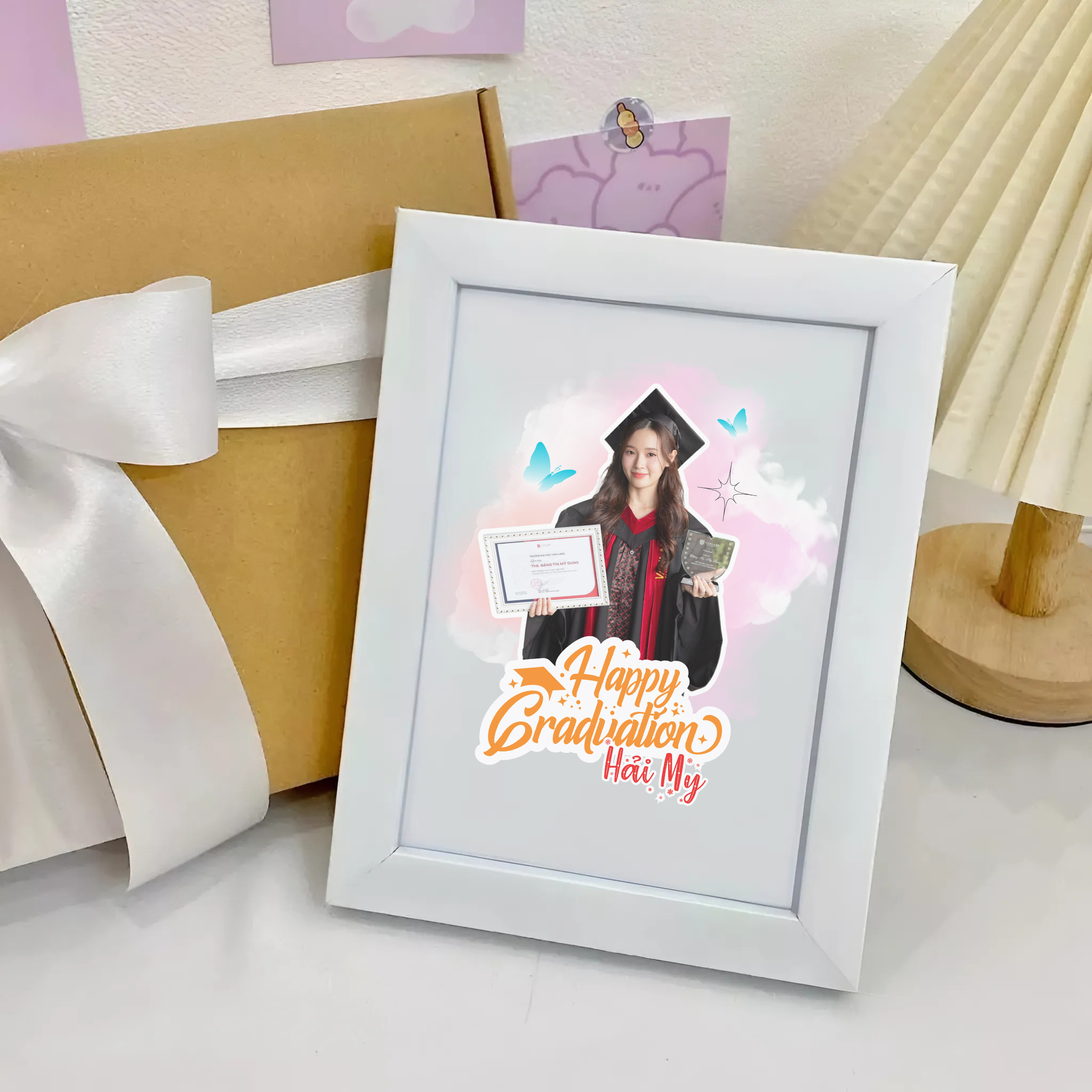 Khung Ảnh Thiết Kế Tốt Nghiệp Tặng Bạn Bè, Quà Tặng Tốt Nghiệp Ý Nghĩa