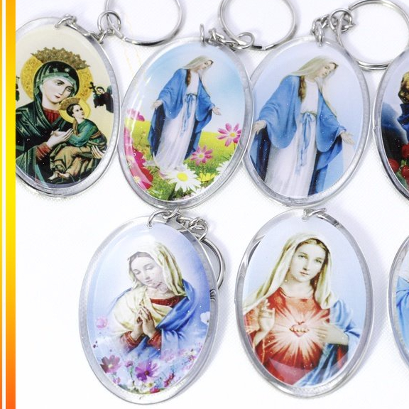 Móc khóa dẻo MK-13 Quà tặng Công Giáo, NOEL, GIÁNG SINH, Lễ cưới, Lễ quan thầy, sinh nhật ý nghĩa_thumbnail_0