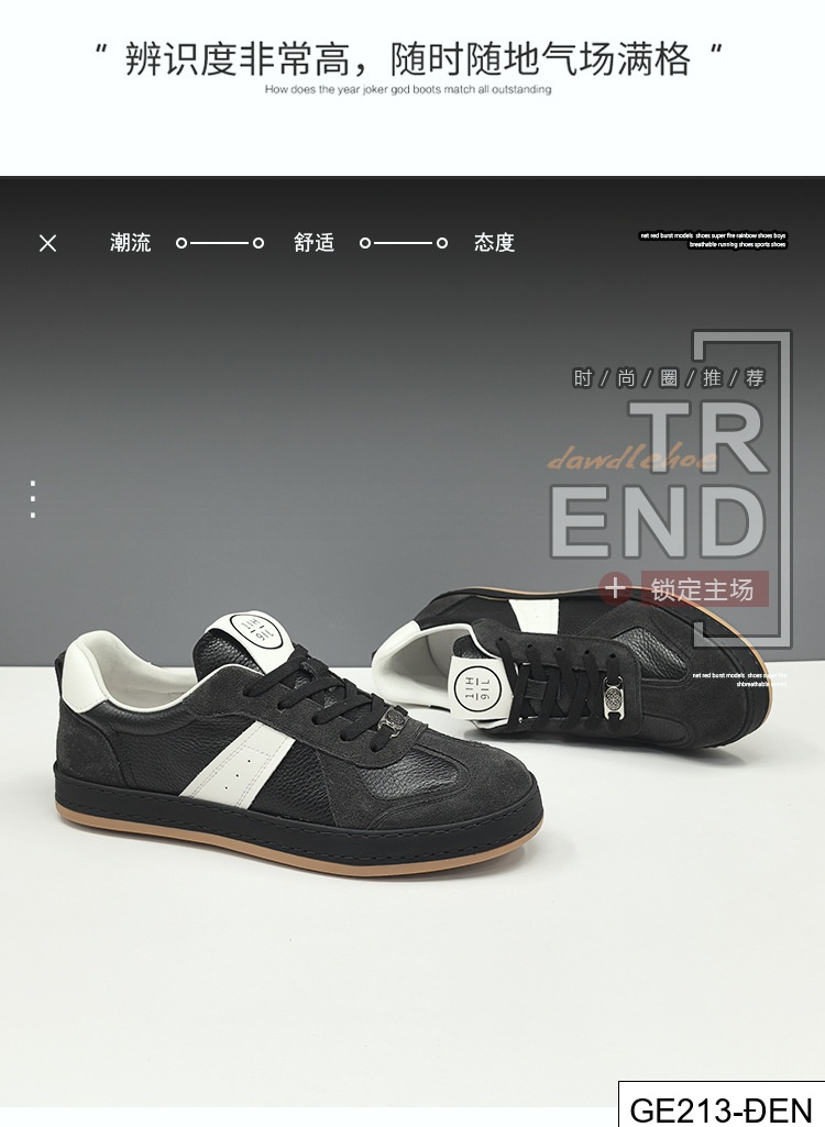 GE213 - Giày thể thao da thật, giày dễ phối hợp thời trang nam, giày nam phong cách Hàn Quốc_thumbnail_20