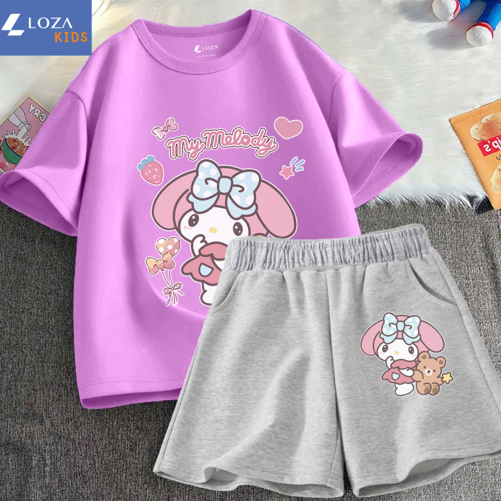 Đồ bộ bé gái in hình 'My Melody' - Loza SB230_thumbnail_2