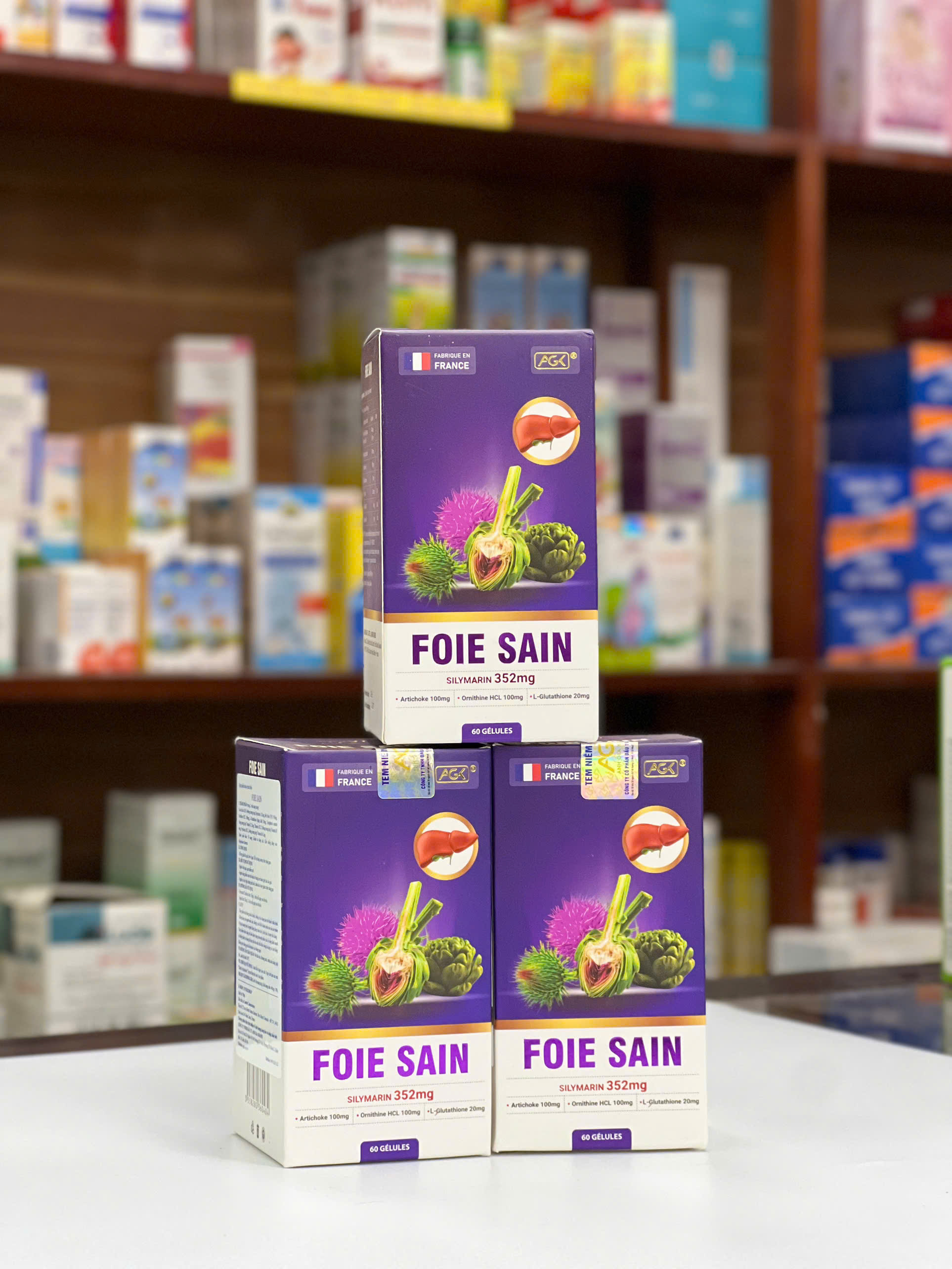 FOIE SAIN Hỗ trợ giải độc và bảo vệ gan