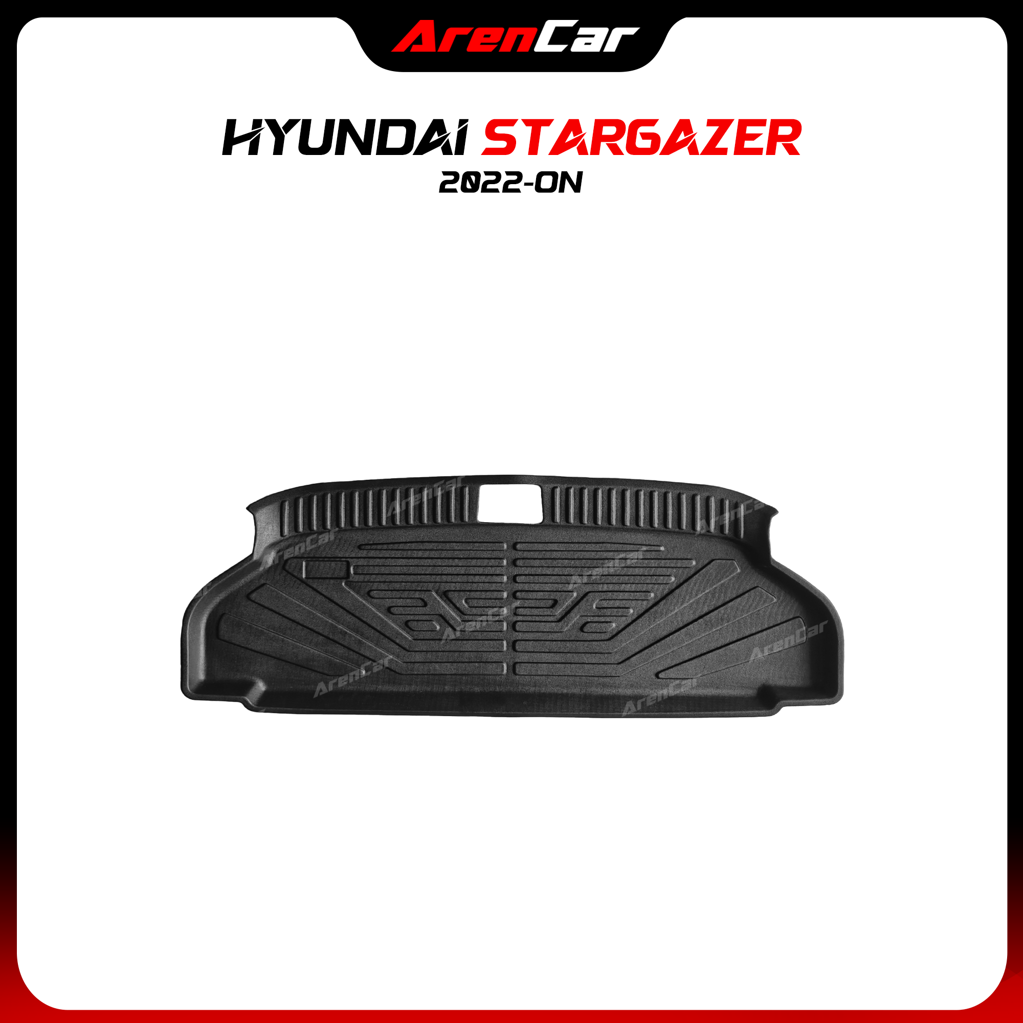 Thảm lót cốp nhựa đúc TPE Hyundai Stargazer